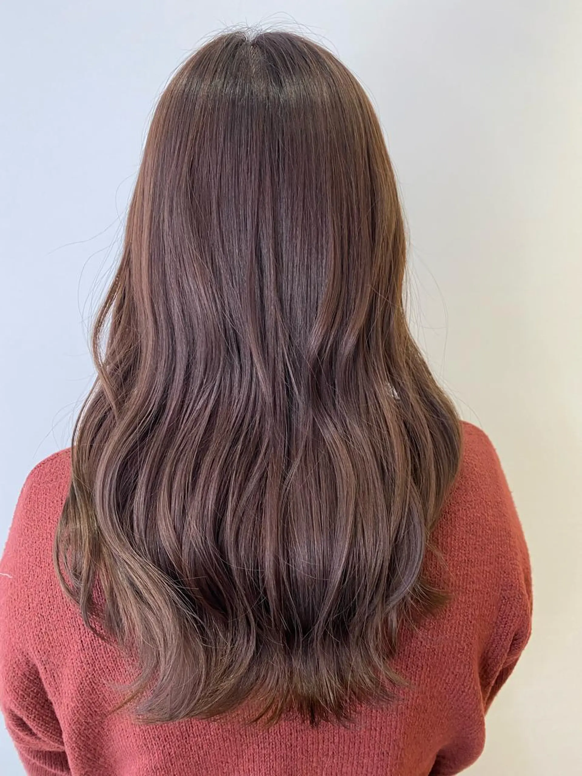 カラー ブリーチ ブラウンカラー ブリーチなしカラー ピンクカラー Vise金沢竪町髪質改善所属・nagisa .のヘアスタイル