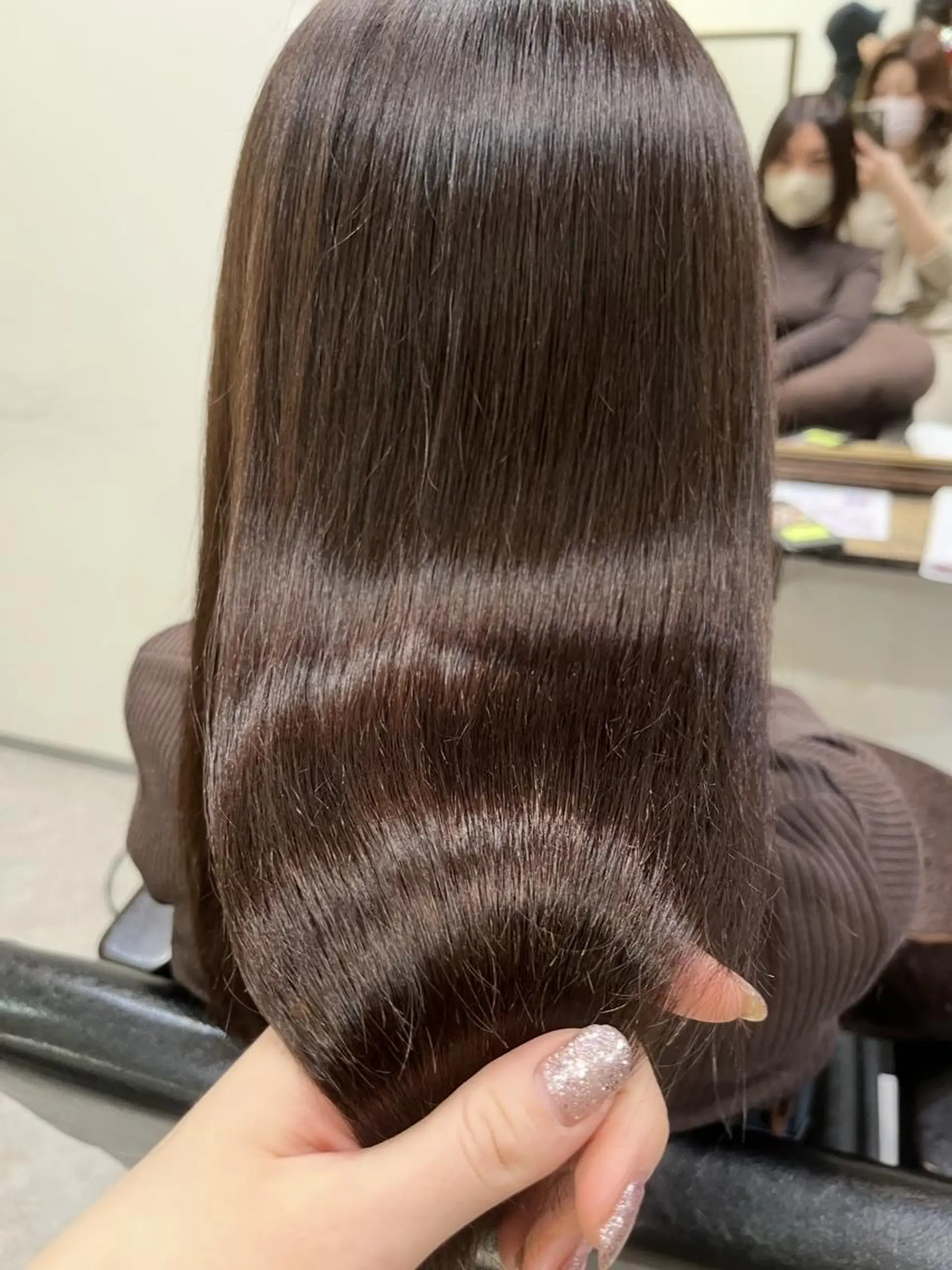 ロング トリートメント トリートメントモデル カラーモデル✨祐里佳のヘアスタイル