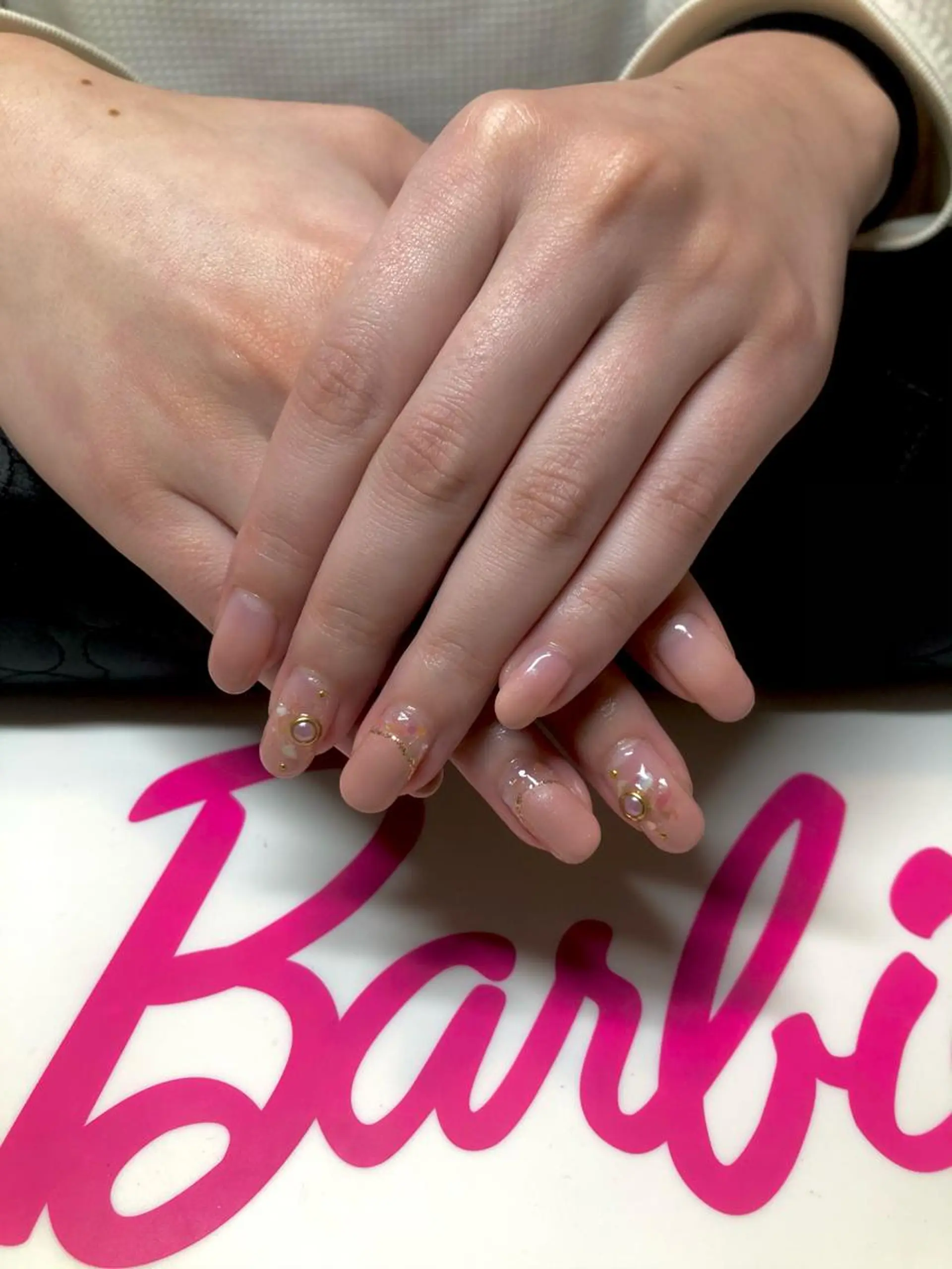 セミロング ネイル Home salon Rのネイルデザイン