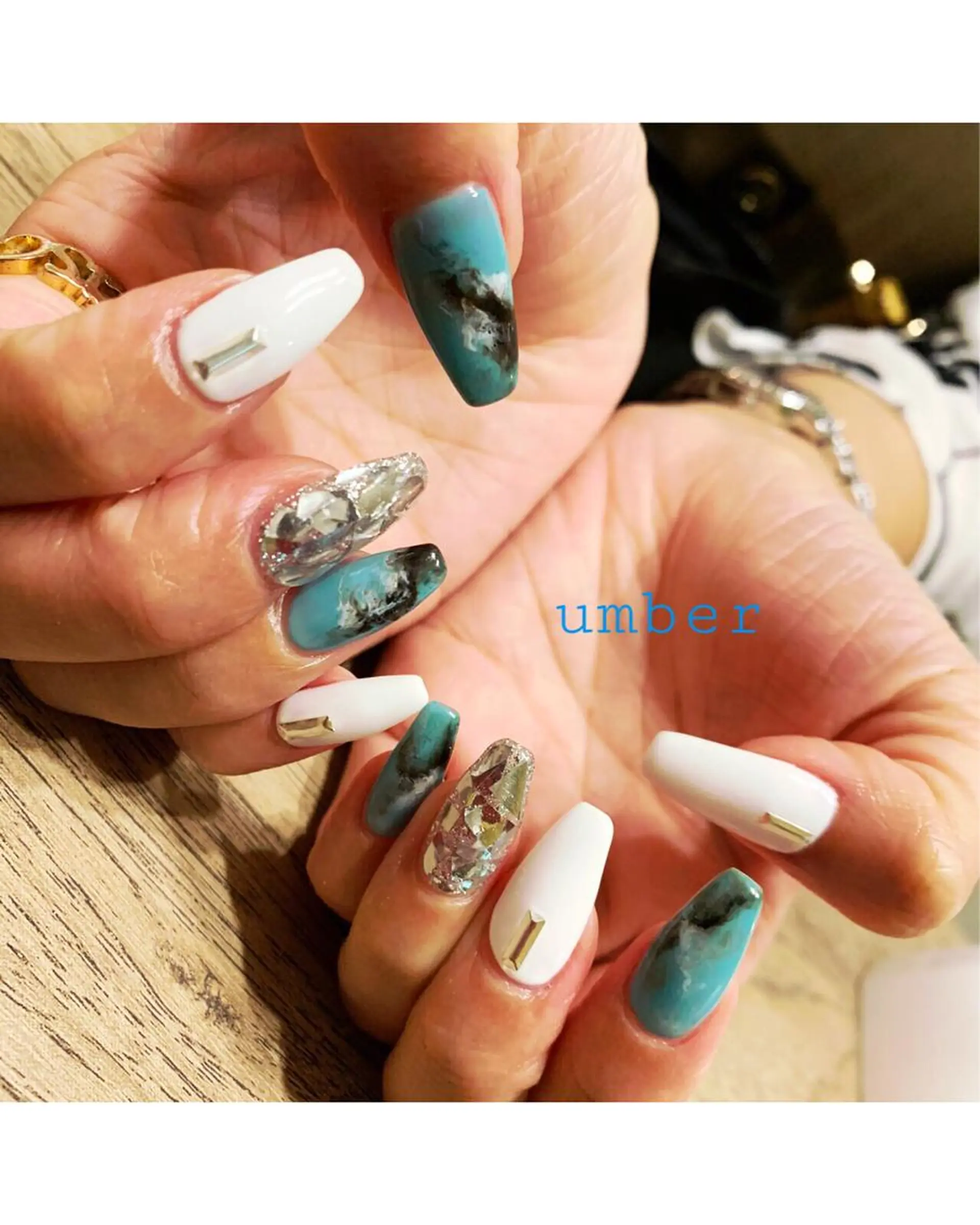 ネイル アートネイル クリアネイル フットネイル マグネットネイル メンズネイル ハンドネイル umber 三茶1分のネイルデザイン