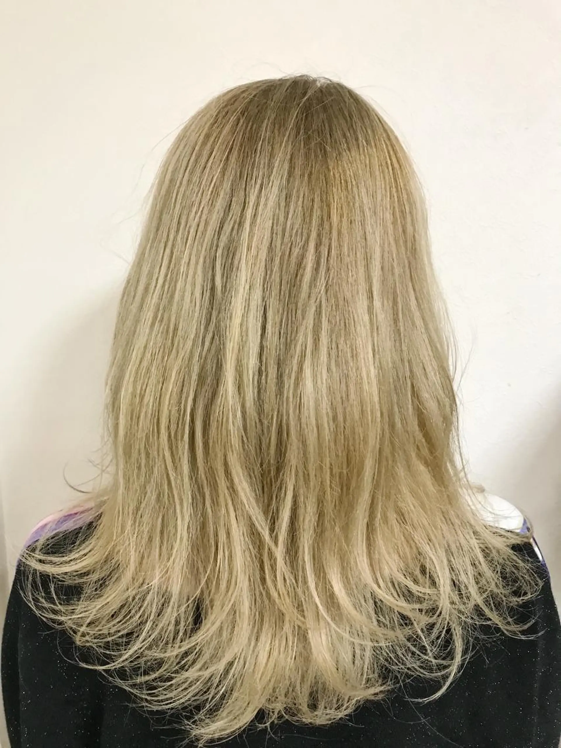 セミロング カラー 池田 雄太 ✨美髪縮毛矯正✨のヘアスタイル