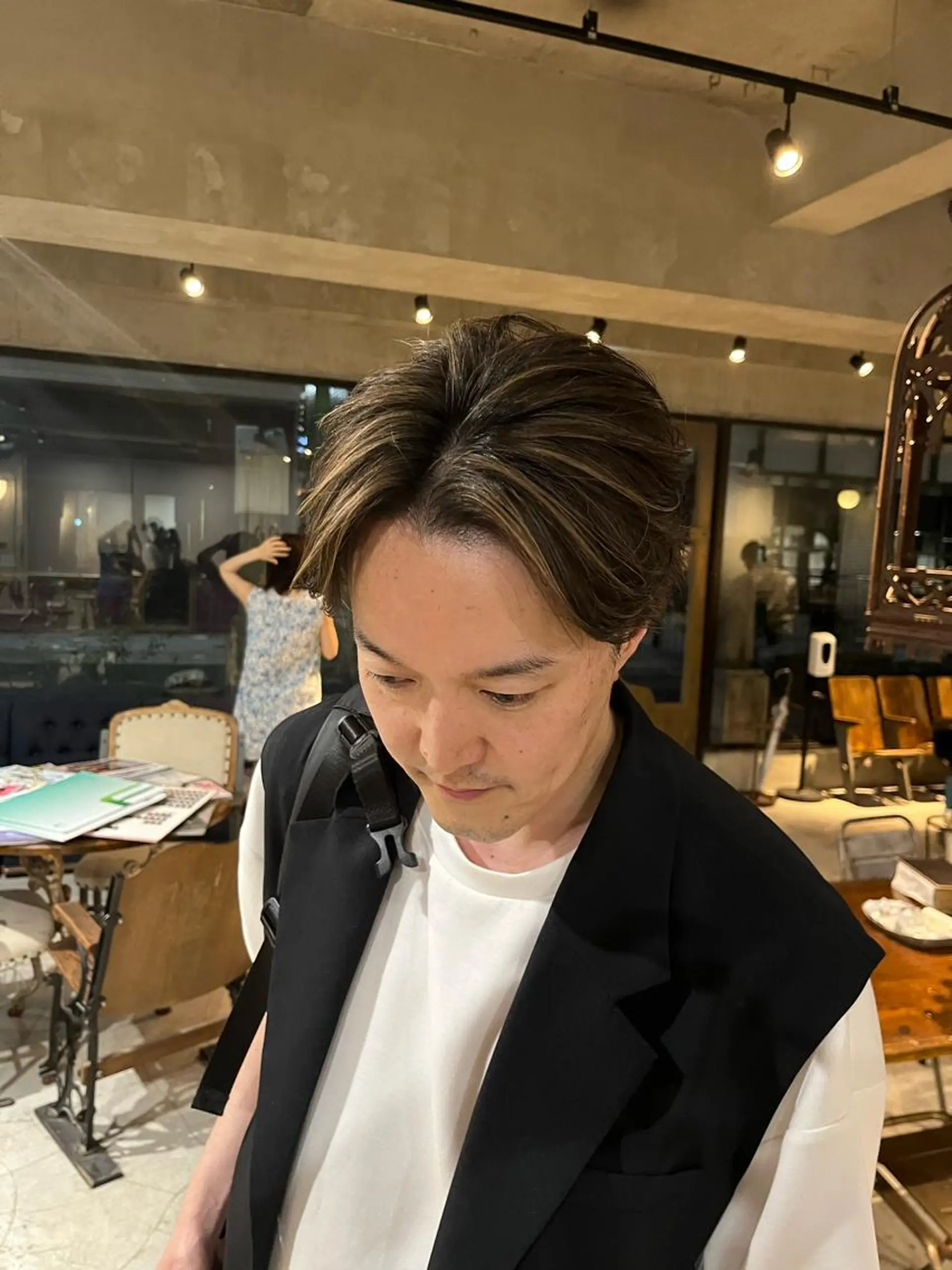 カラー メンズ メンズハイライト ハイライトカラー カット ヘアカラー トリートメント DX所属・✨メンズスタイル✨ Daiのヘアスタイル