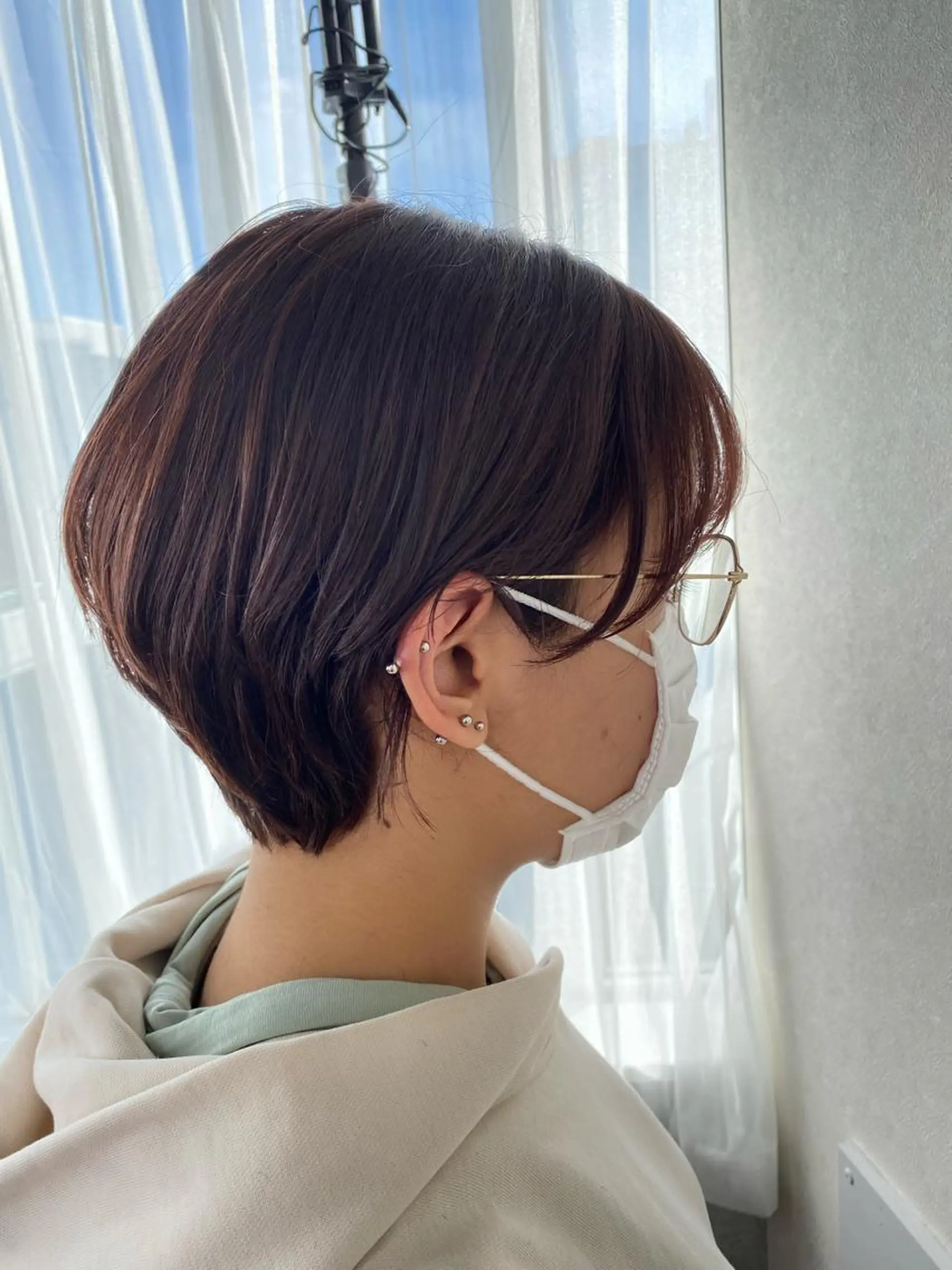 ショート カラー 脇田 克巳のヘアスタイル
