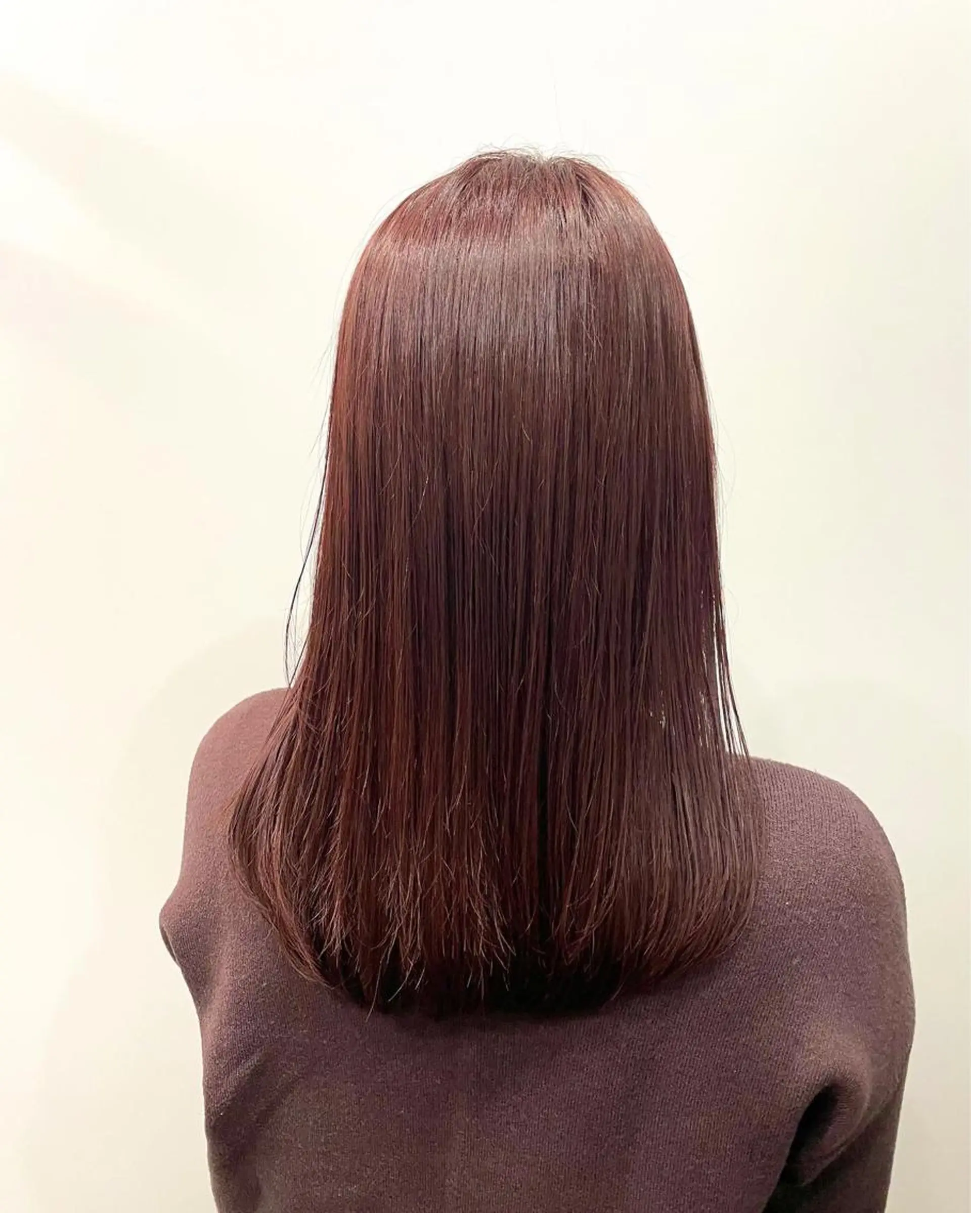 ロング ピンクブラウン come所属・佐藤 大征のヘアスタイル