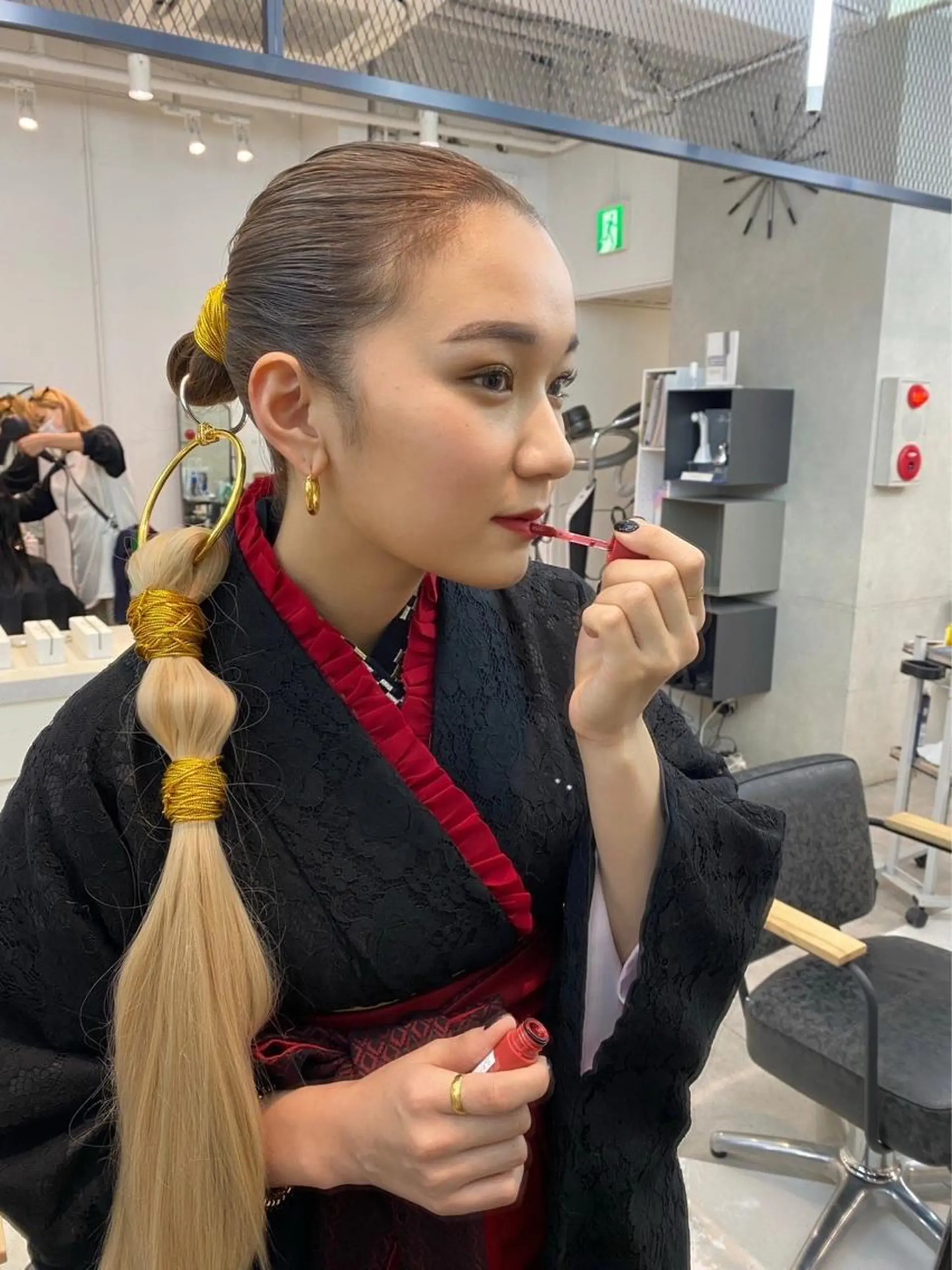 海外girl🤎 透明感ベージュmaoのヘアスタイル