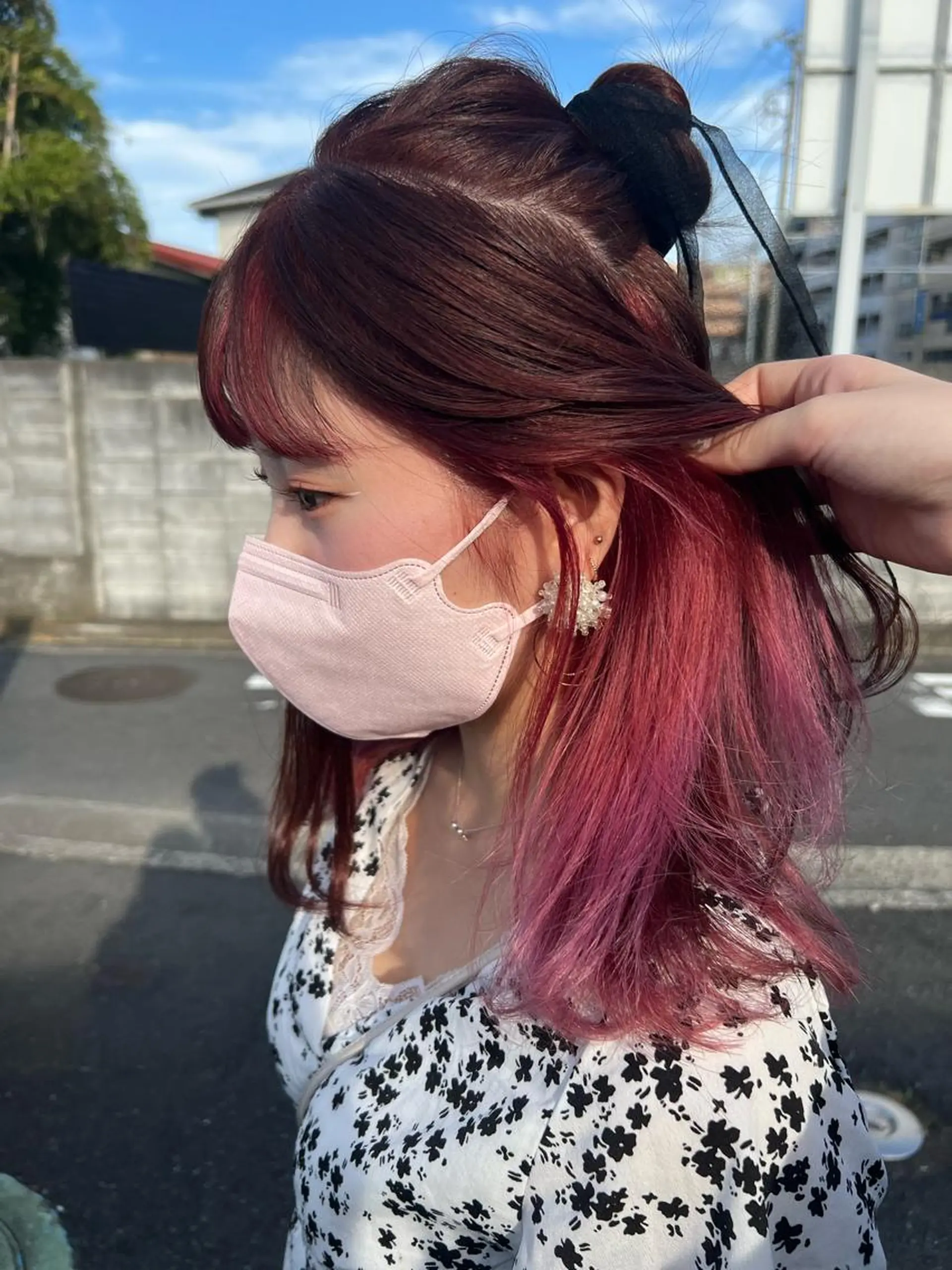 ロング しんた ようのヘアスタイル