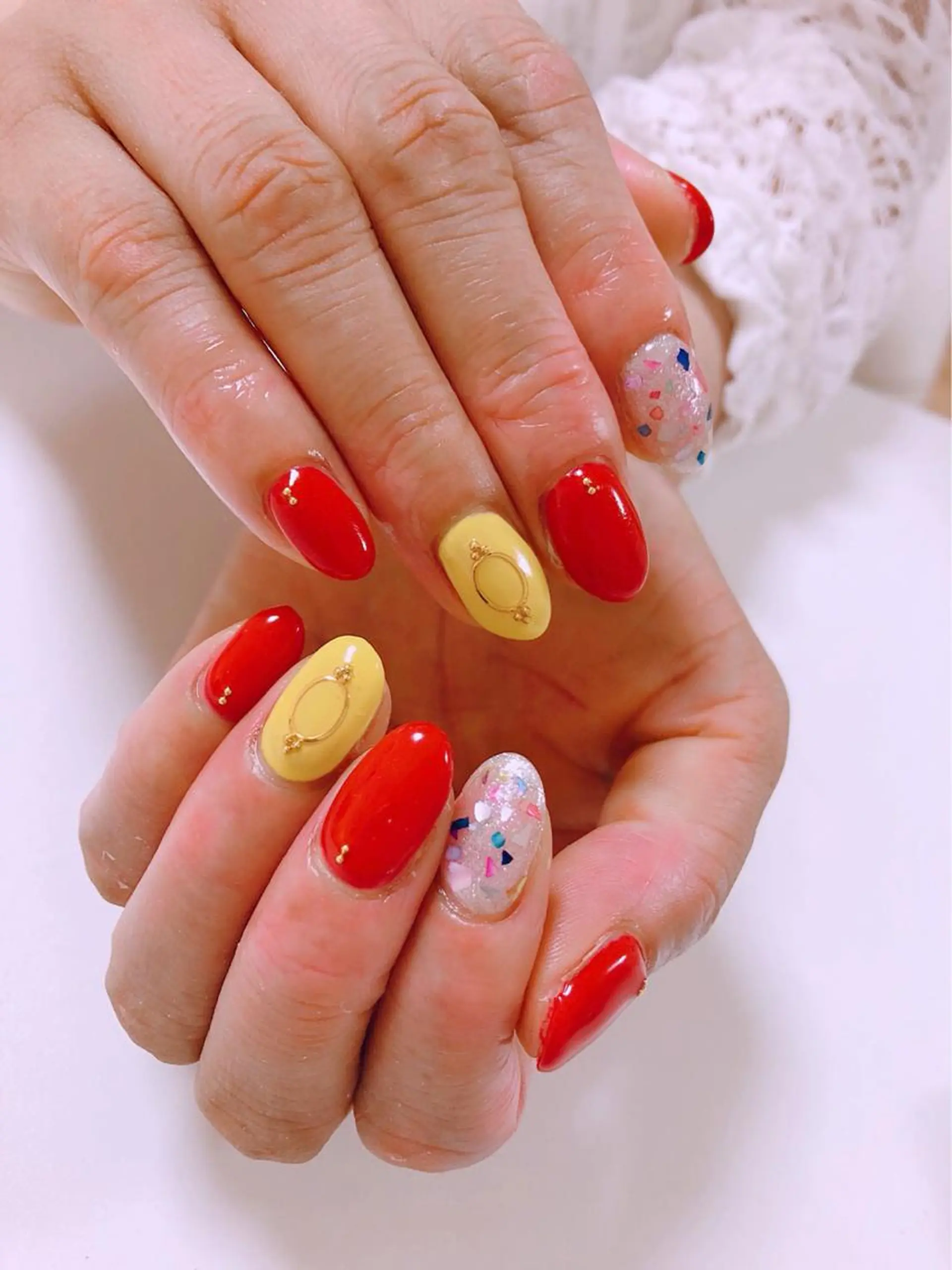 ネイル アートネイル 長さ出し フットネイル グリーン ニュアンスネイル Lily Roseスタッフ一同のマツエク・マツパデザイン