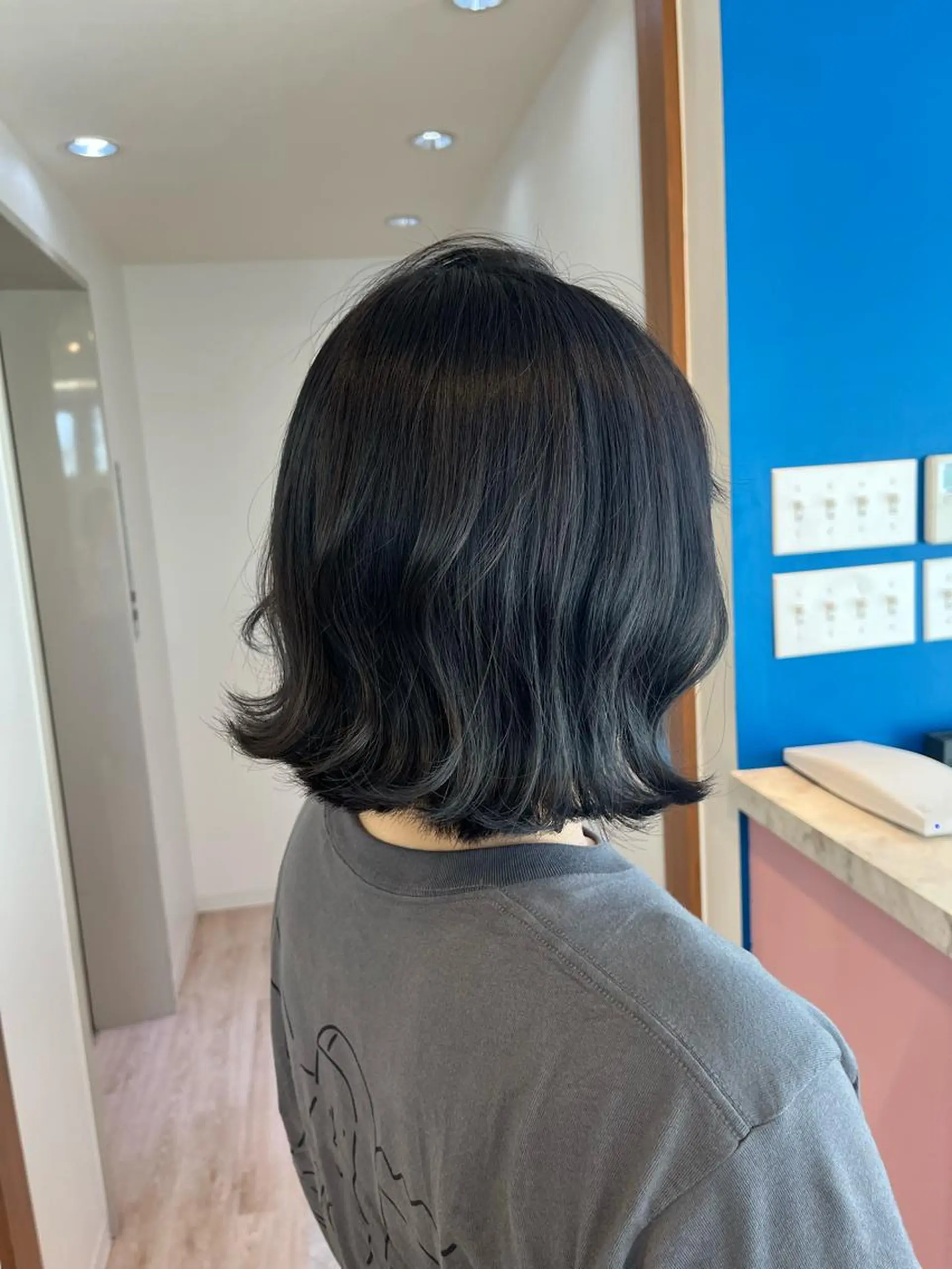 ミディアム カラー ヘアアレンジ カット ヘアカラー トリートメント 店長/ 加藤 流菜のヘアスタイル