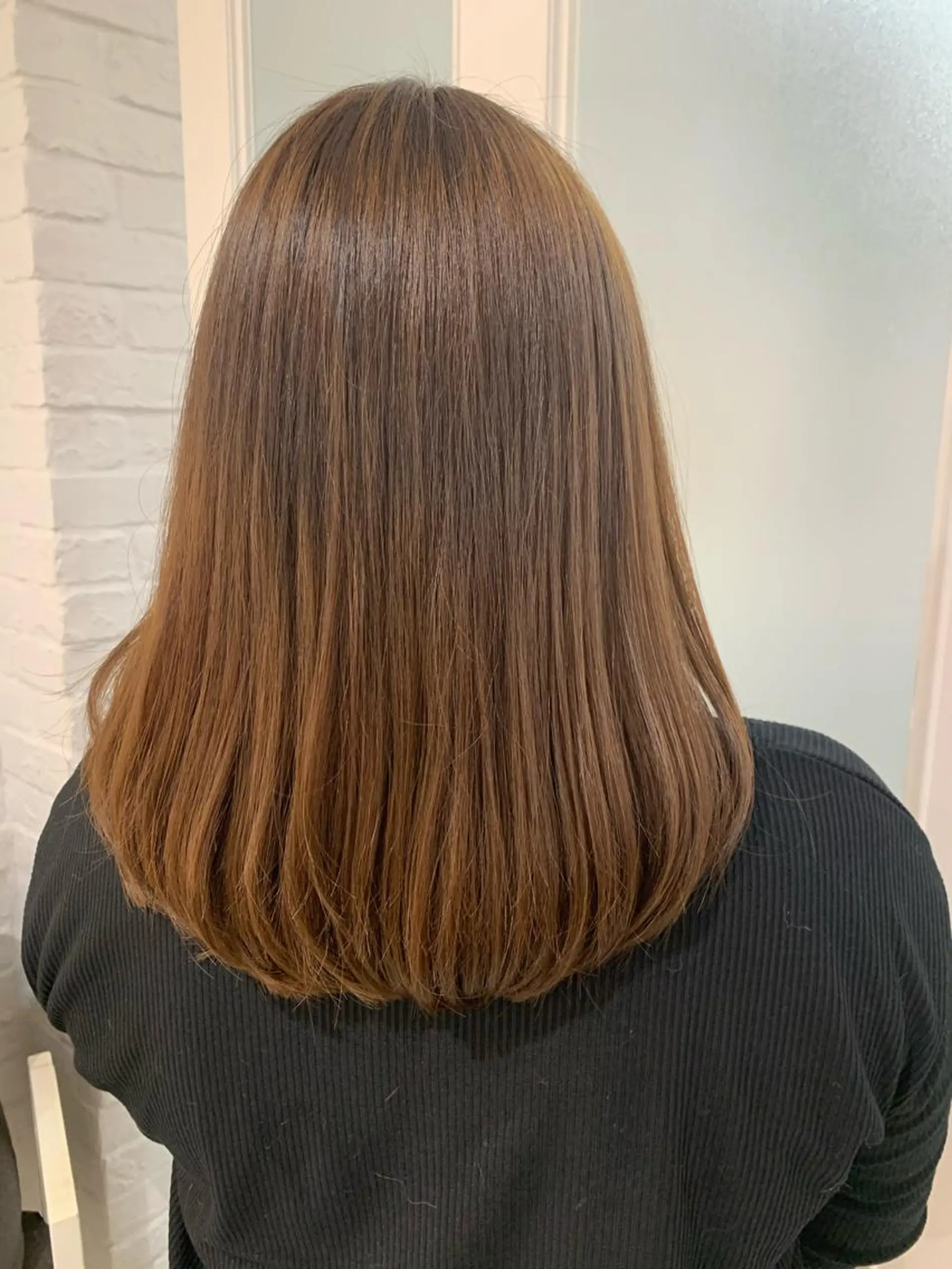 ミディアム 米津 優花のヘアスタイル