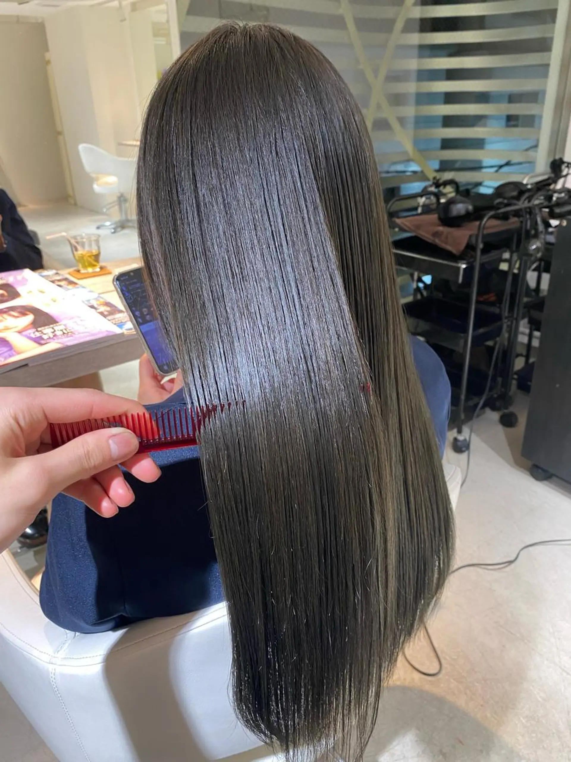 セミロング 髪質改善 トリートメント 🫧艶髪専門🫧 マサヤのヘアスタイル