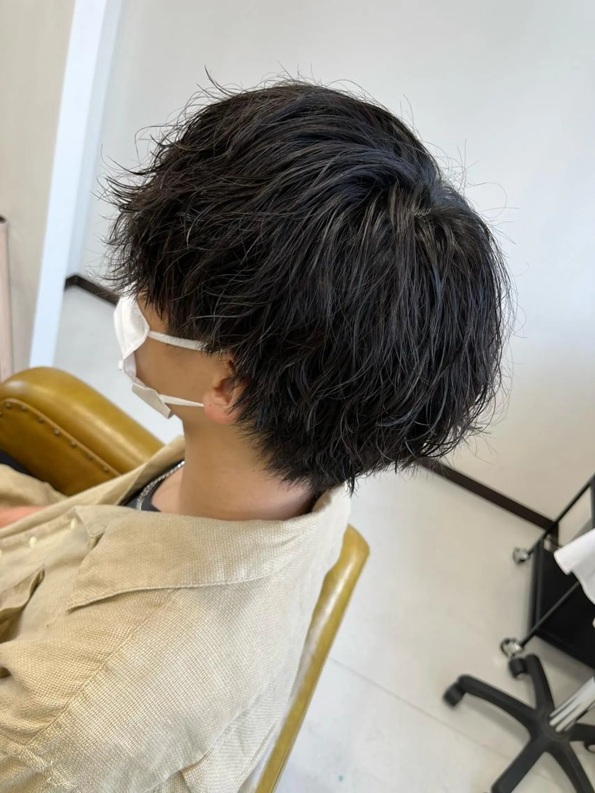 メンズ カット 峯 渉人のヘアスタイル