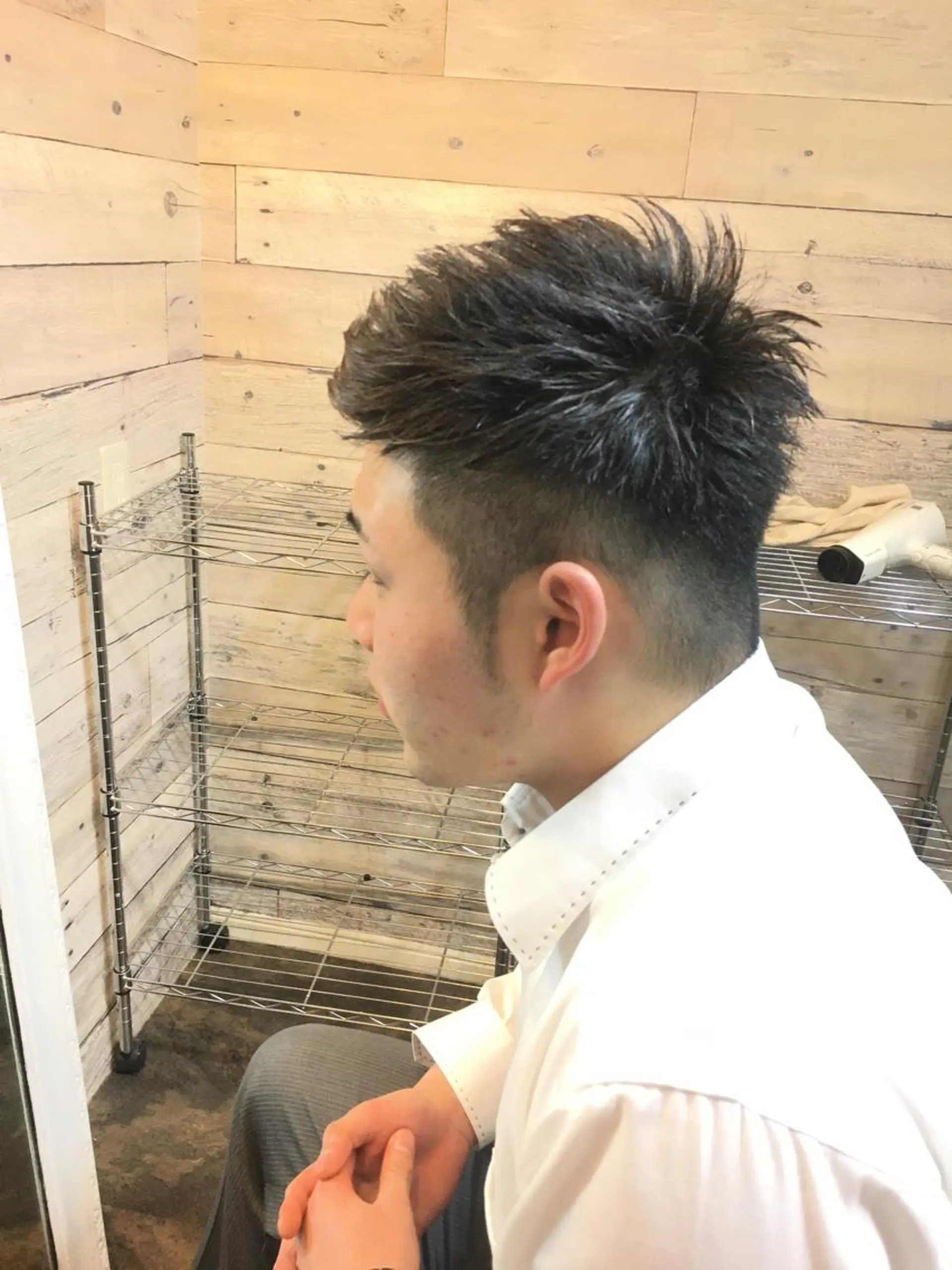 ショート メンズ Rlino所属・ﾊｲﾗｲﾄ/ﾚｲﾔｰ ｶｯﾄ/大嶽謙のヘアスタイル