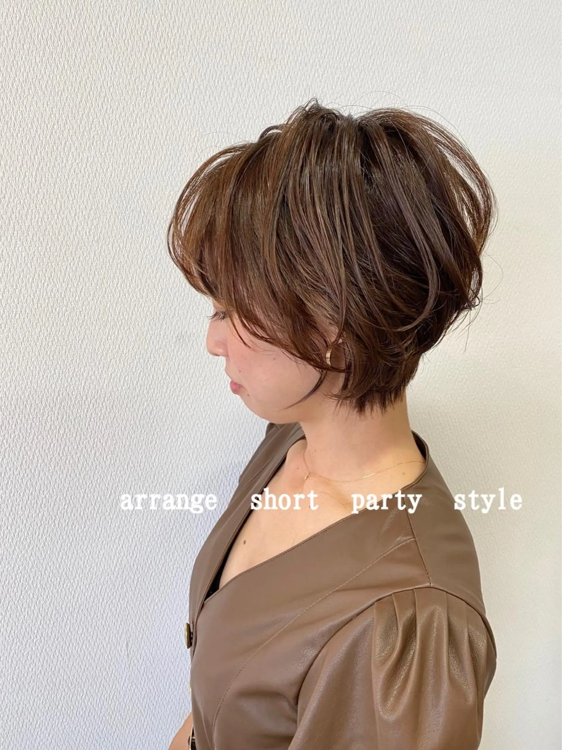 ショート 山本 茉希のヘアスタイル