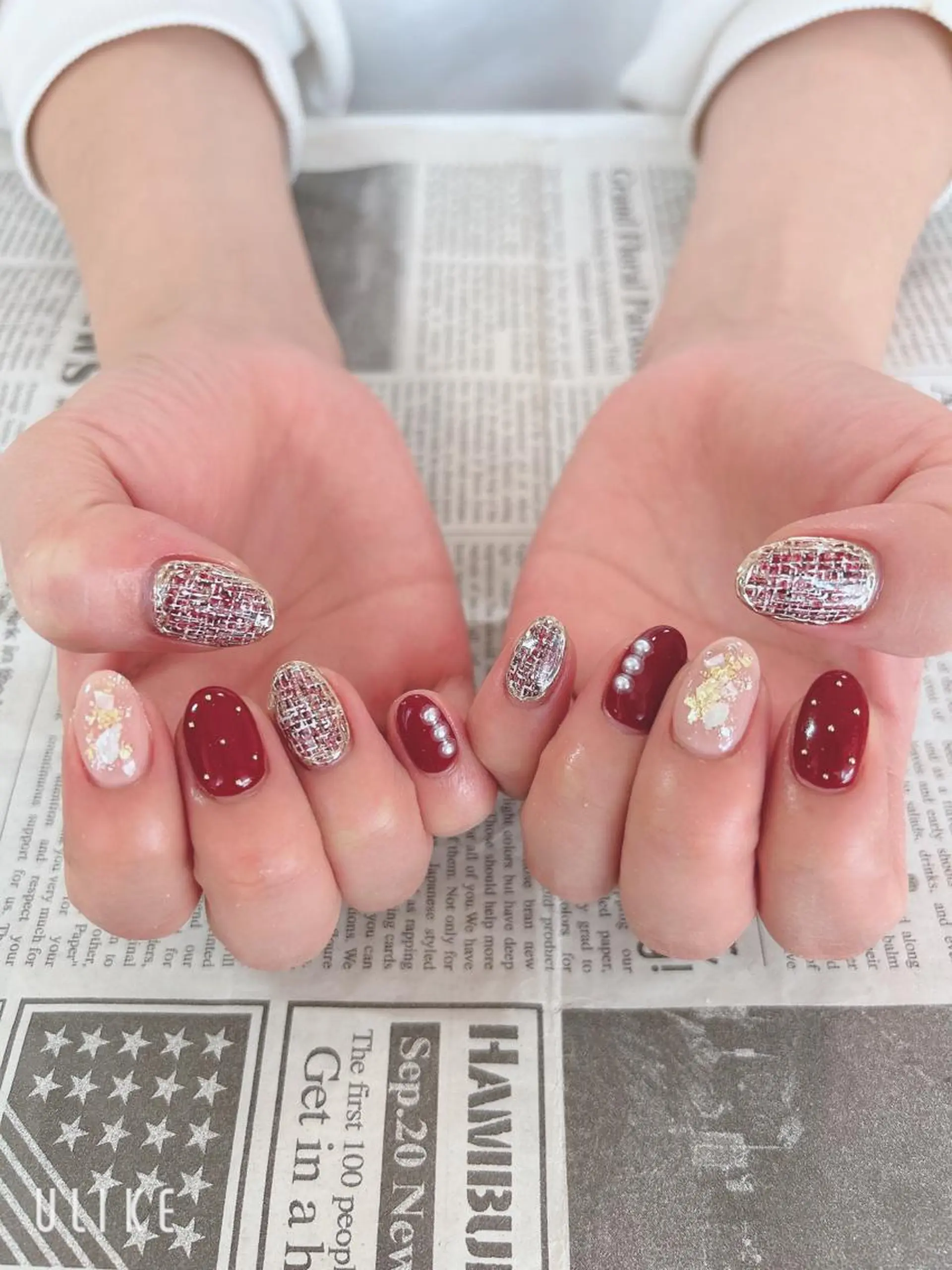 ネイル ハンドネイル ハンドケア 森山 舞のネイルデザイン