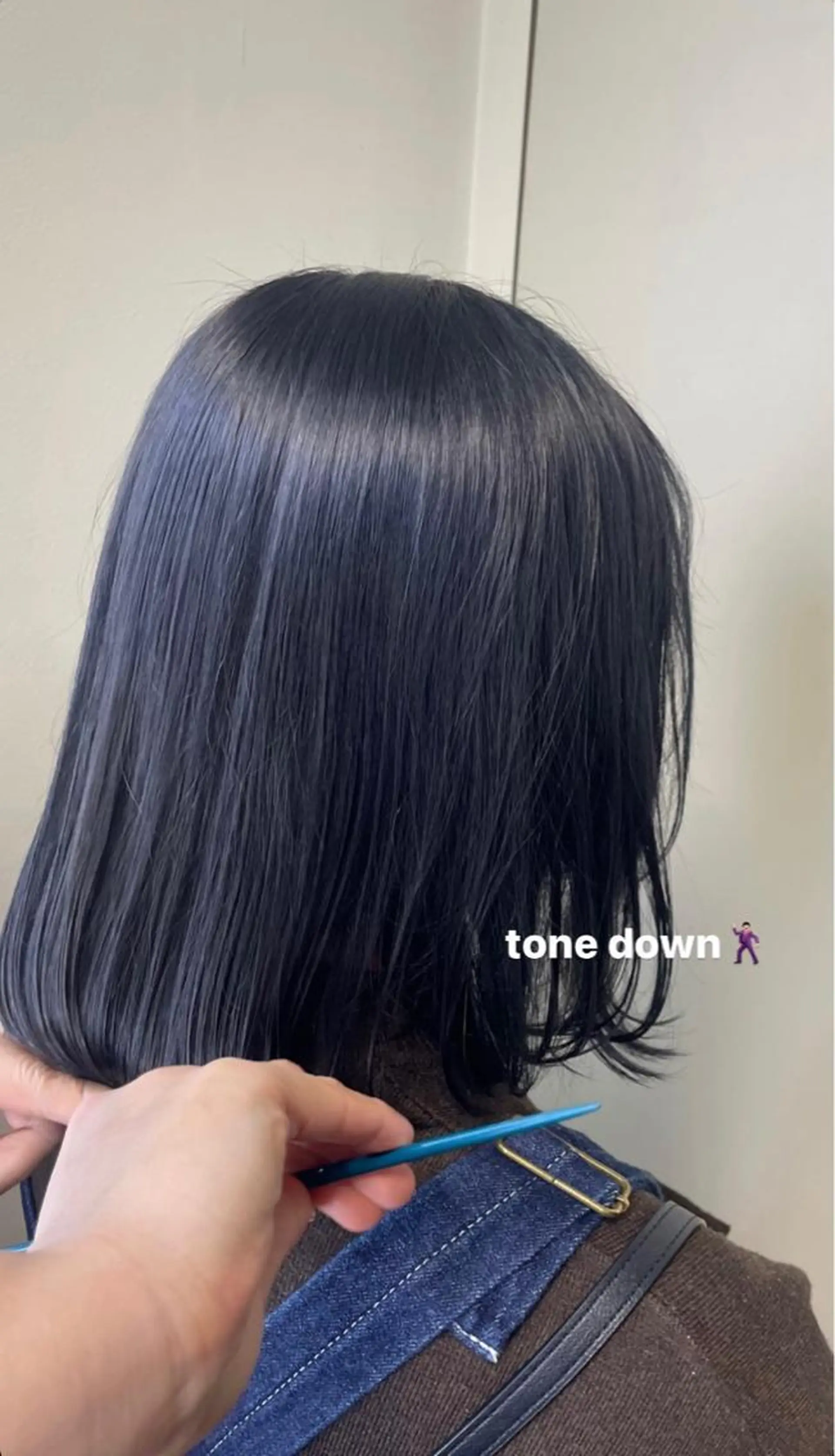 カラー ブルーカラー アイラッシュプラザ横浜西口所属・k annaのマツエク・マツパデザイン