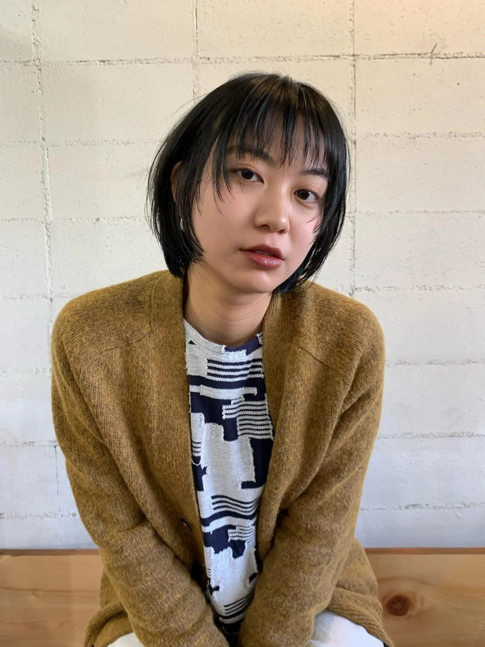 ショート ヘアカラー トリートメント 似合わせウルフ/ レイヤー/山本祐輔のヘアスタイル