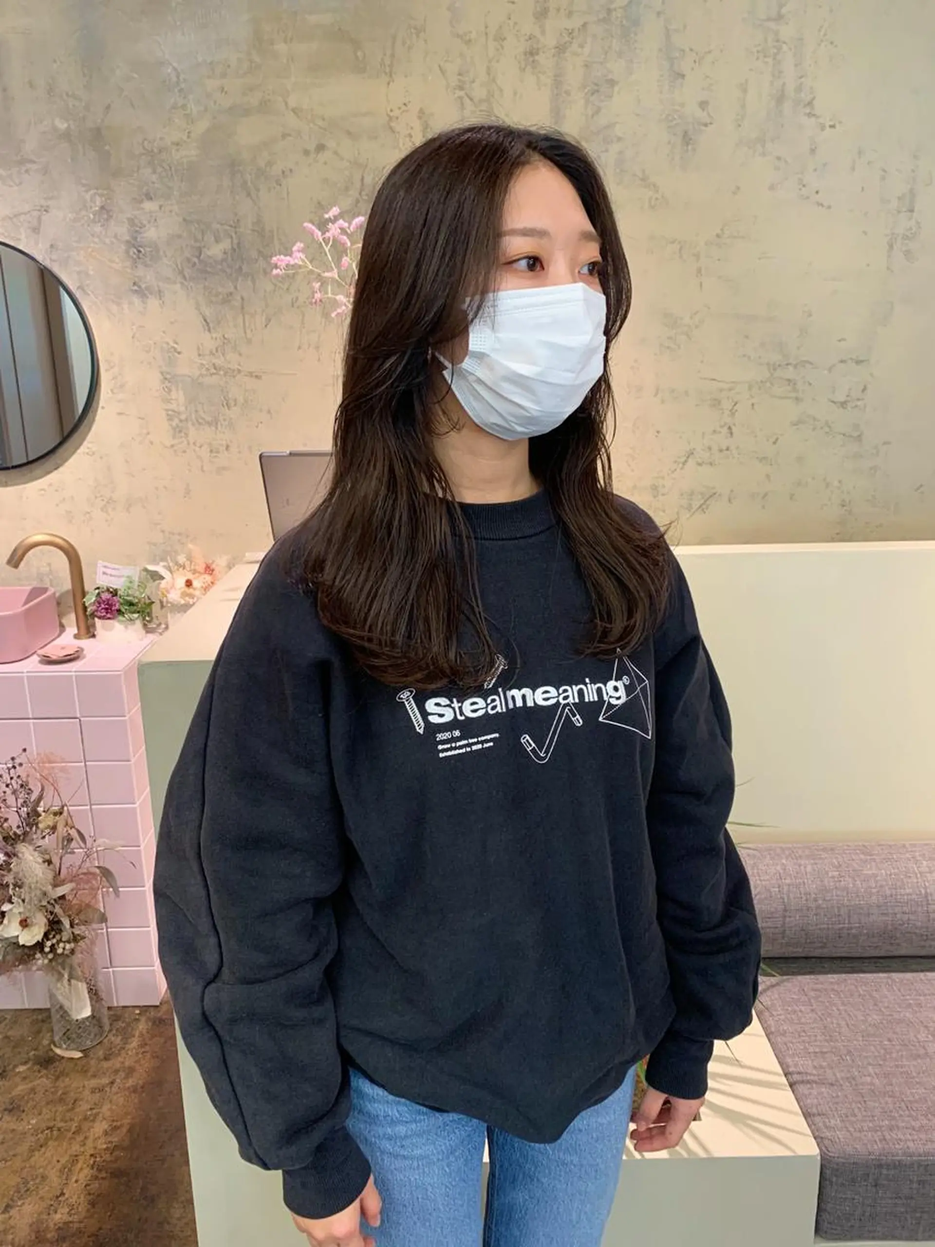 ロング カラー 透明感カラー yupi🐈‍⬛ レイヤー/パーマのヘアスタイル