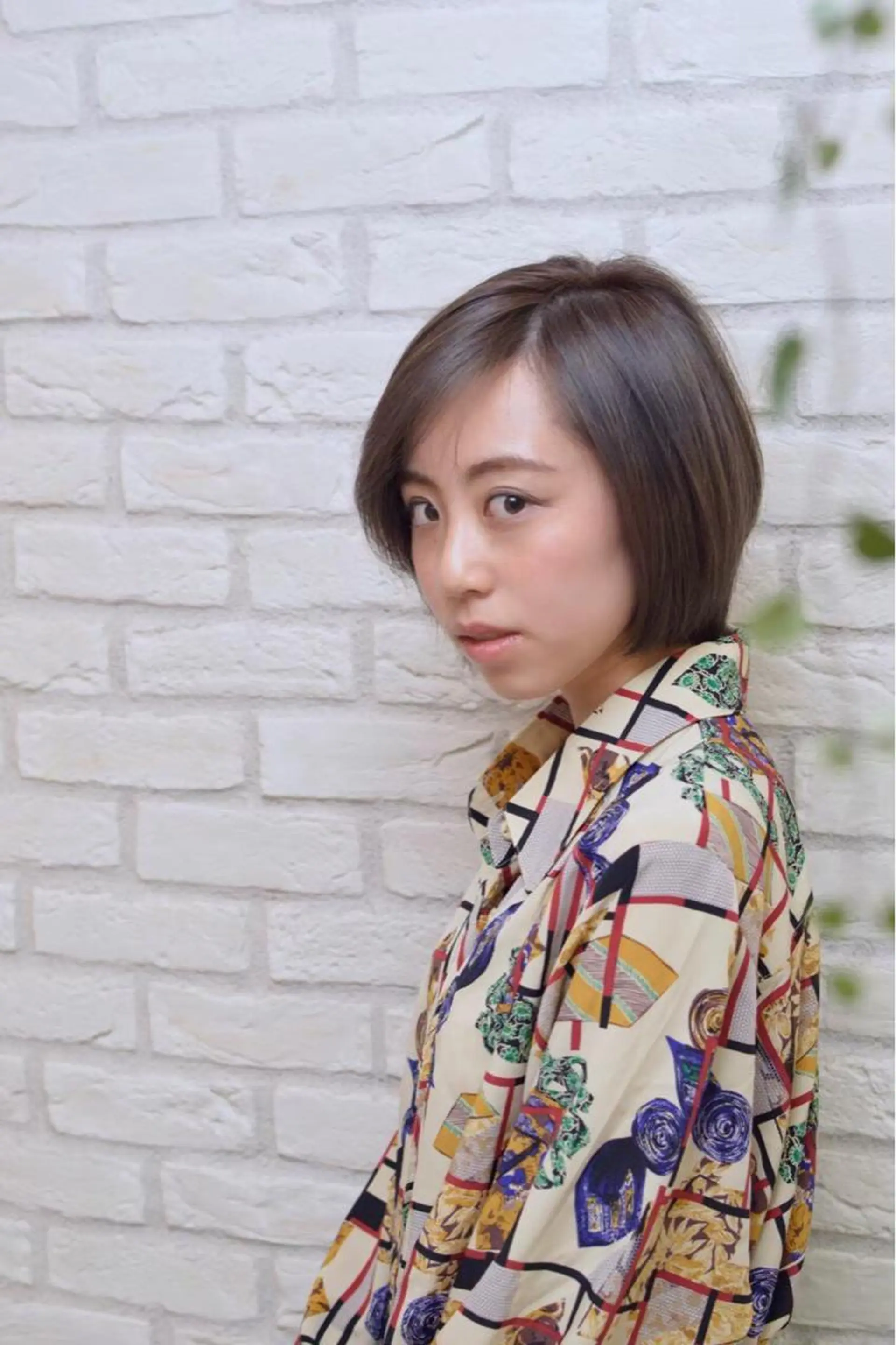 ショート カラー カット トリートメント ヘッドスパ 清水 有実子のヘアスタイル