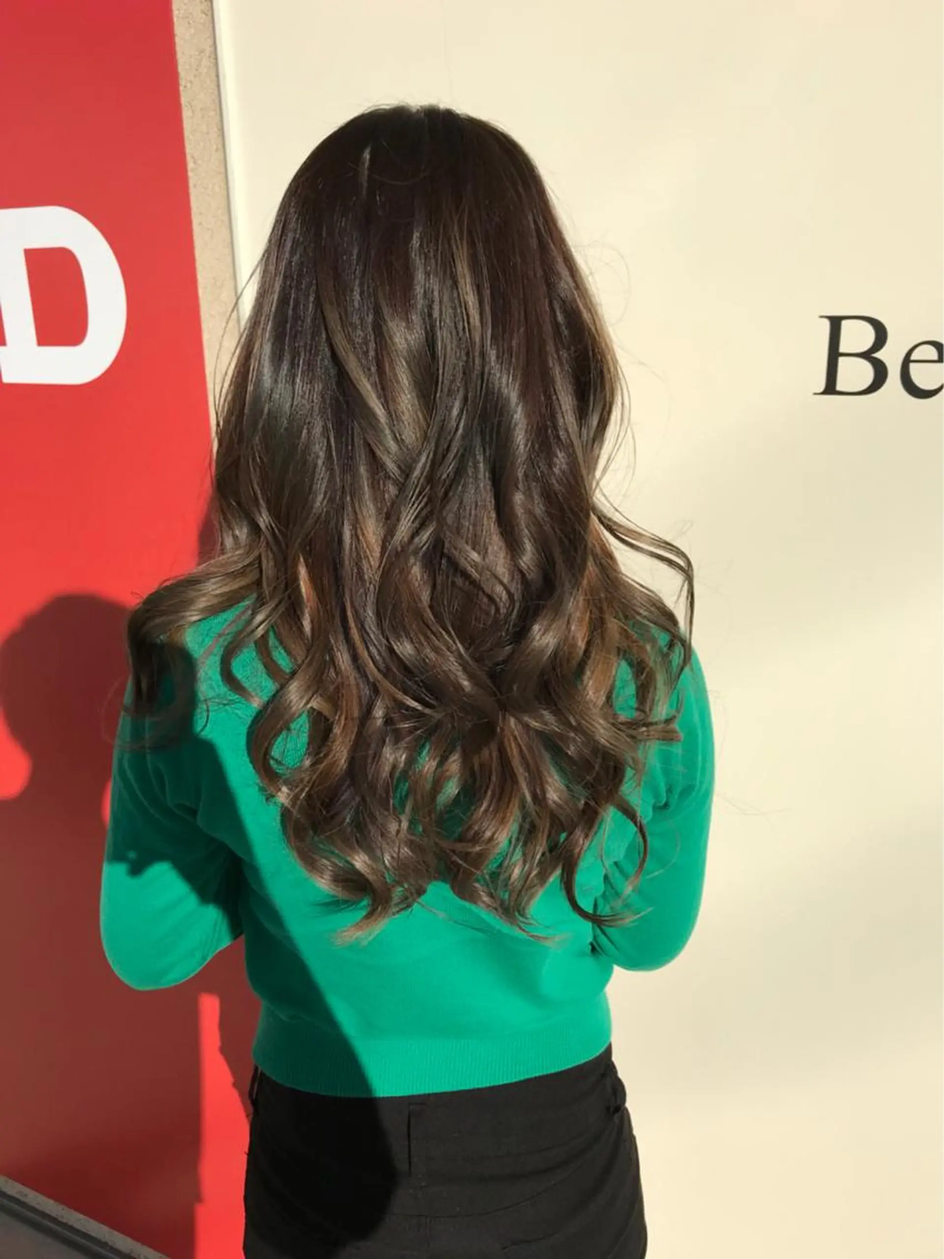 ロング カラー 関口 友行のヘアスタイル