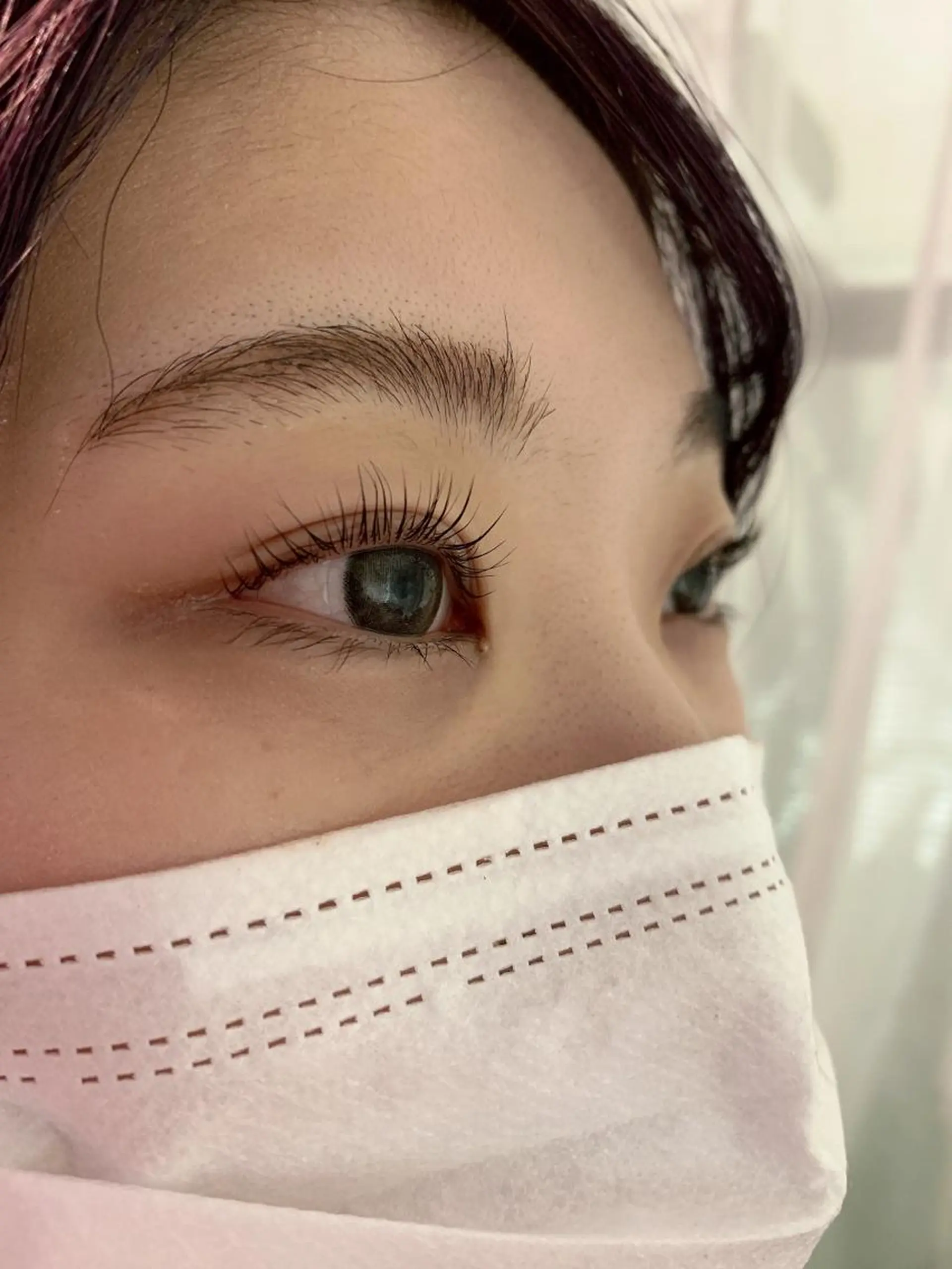 マツエク・マツパ ﾎｯﾄﾍﾟｯﾊﾟｰ に移行中【かな】のヘアスタイル