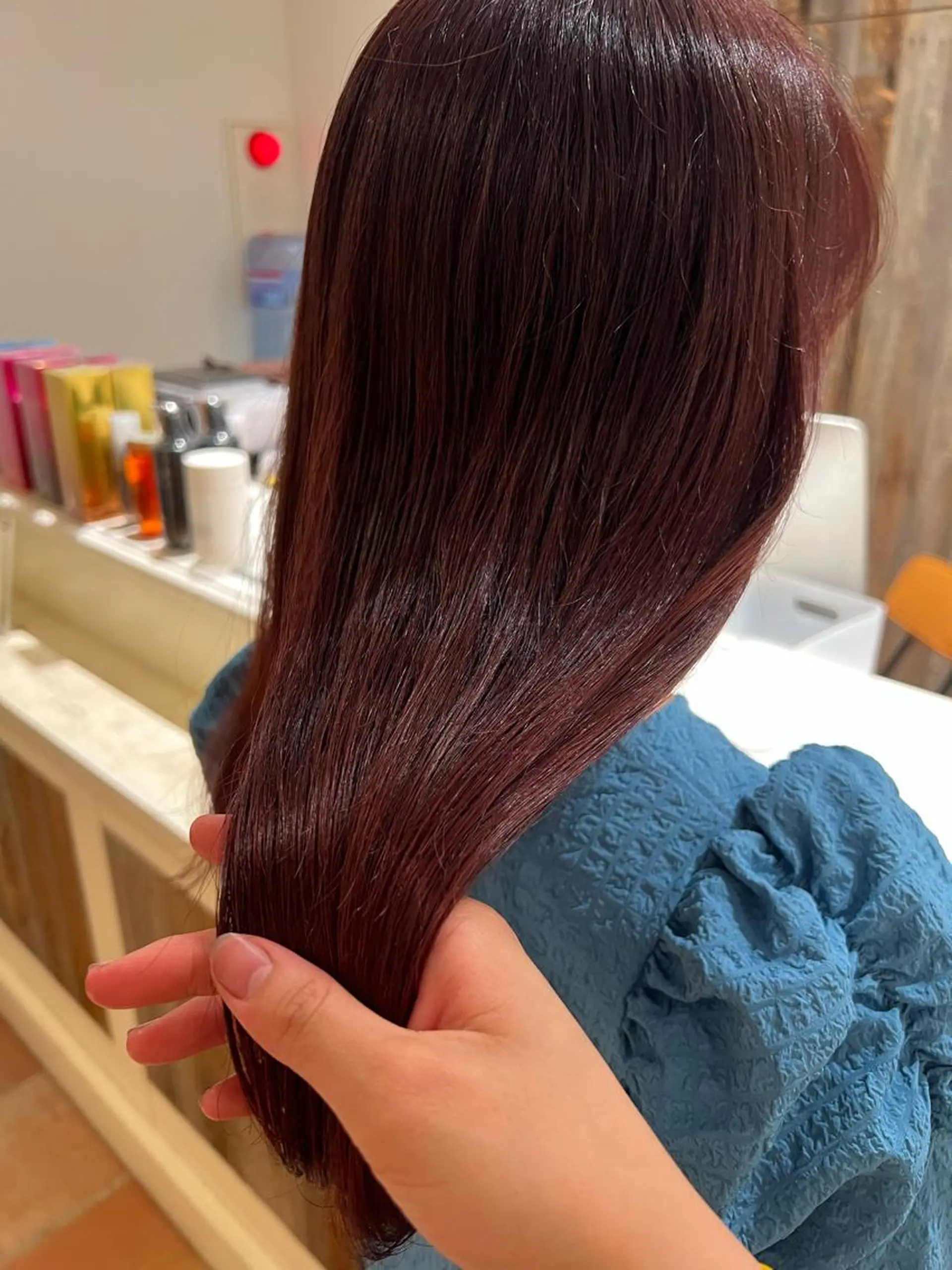 ロング レイヤーカット｜美髪 ｜青山のヘアスタイル