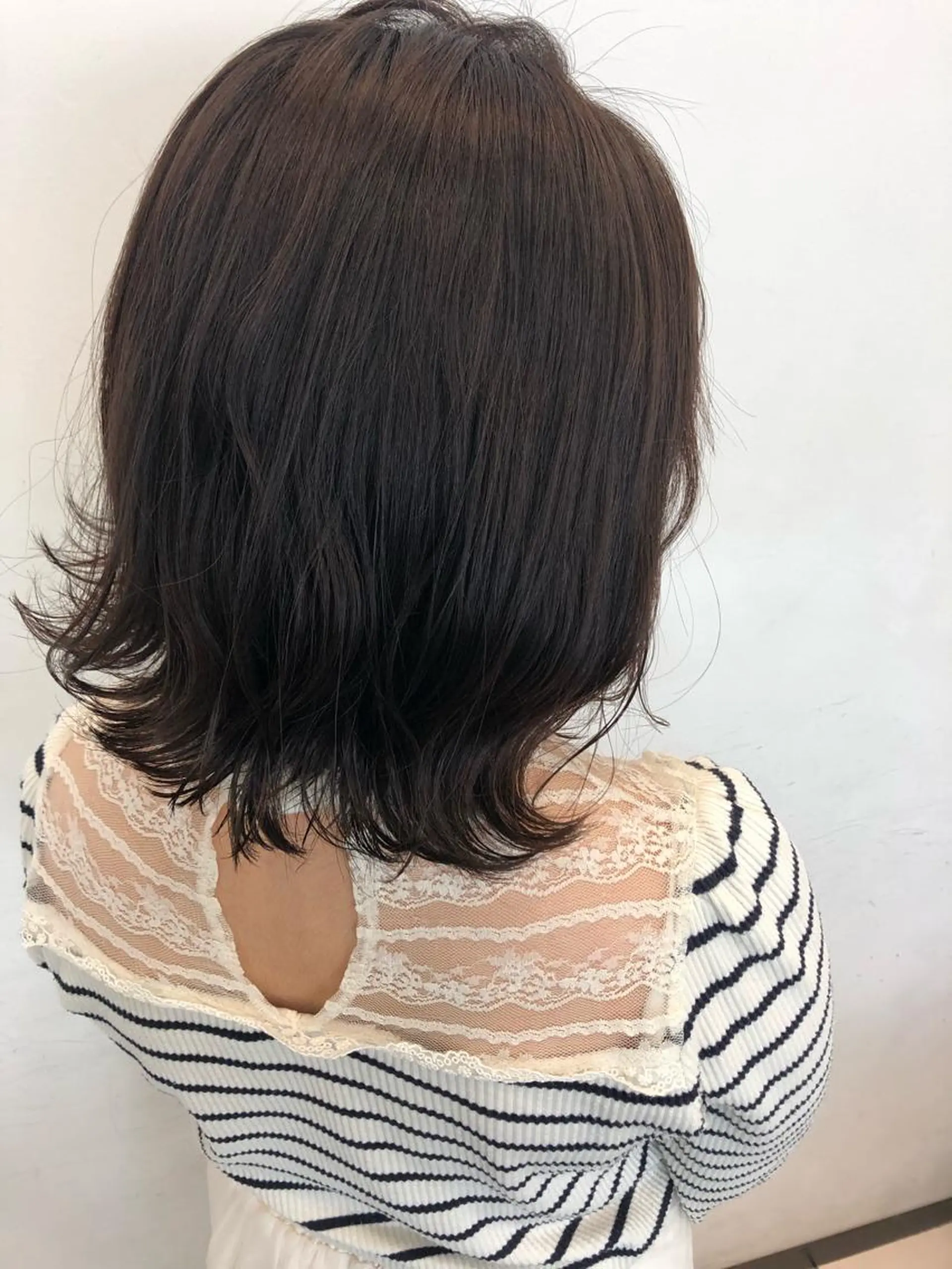 ミディアム カラー GLROW haruhiのヘアスタイル