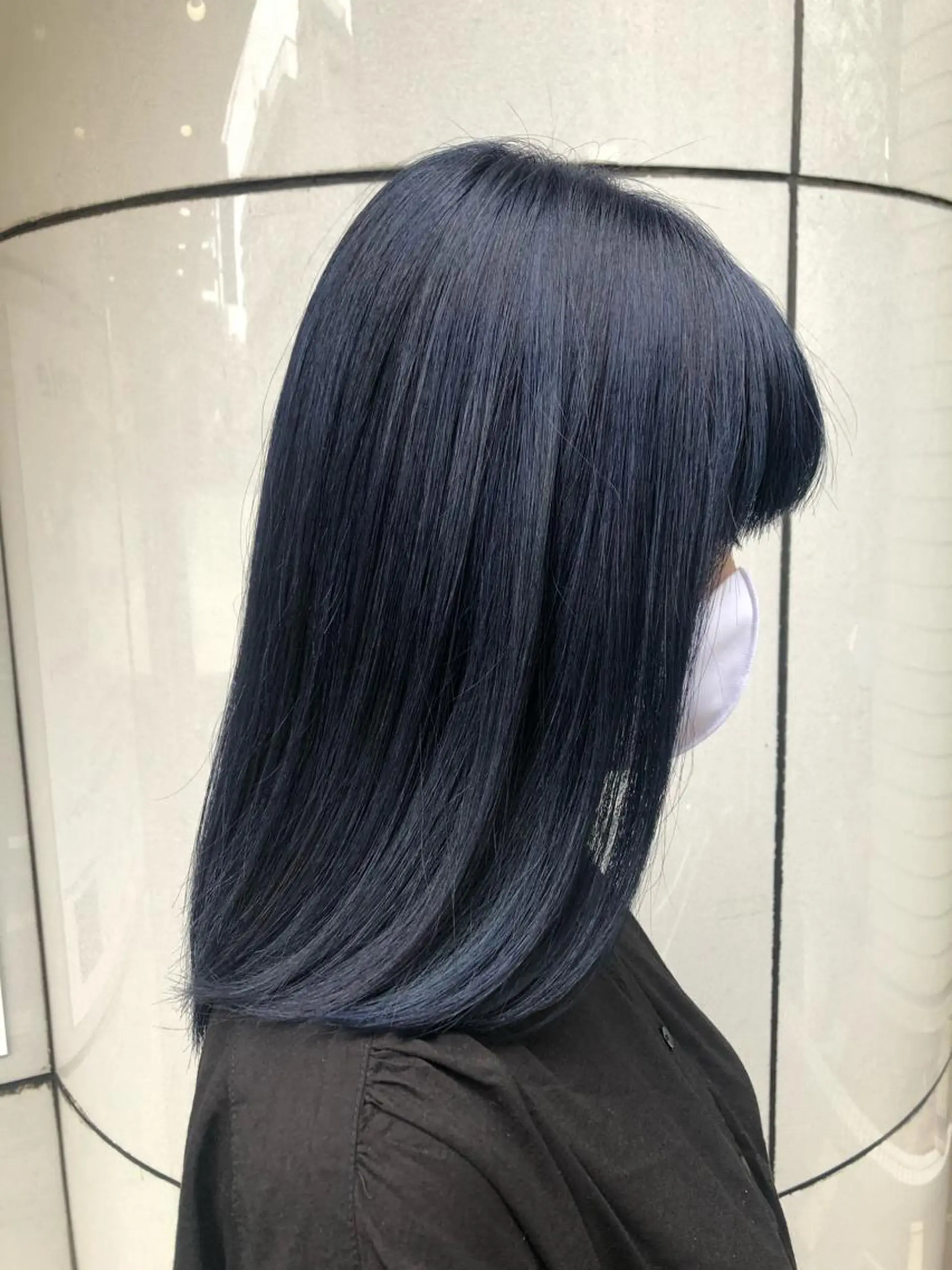 ミディアム カラー 千葉 洋平のヘアスタイル