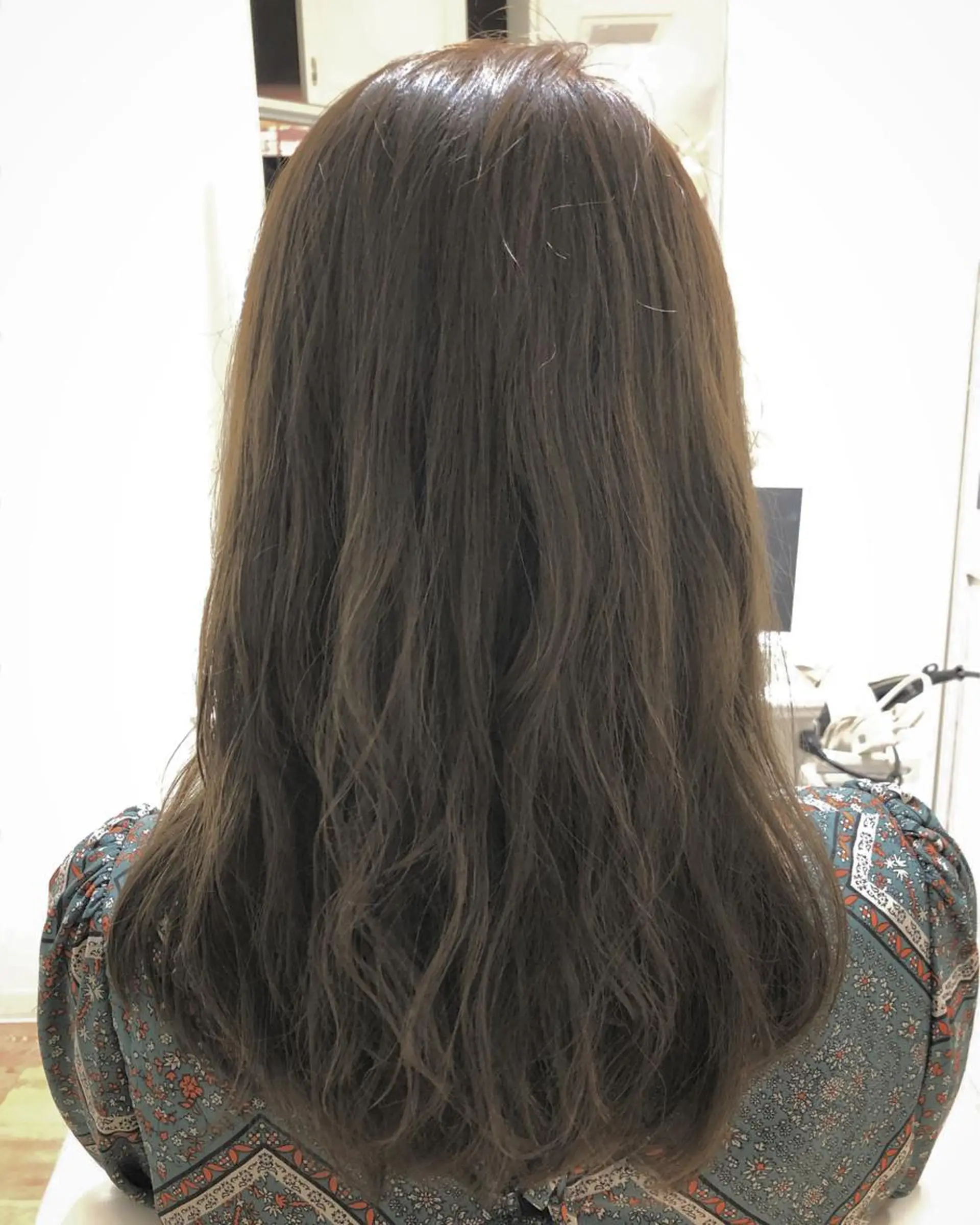 ロング カラー アクアカラー アッシュ 透明感カラー ミント ✨🌿大人可愛い愛さ れhair🌿✨松本のヘアスタイル