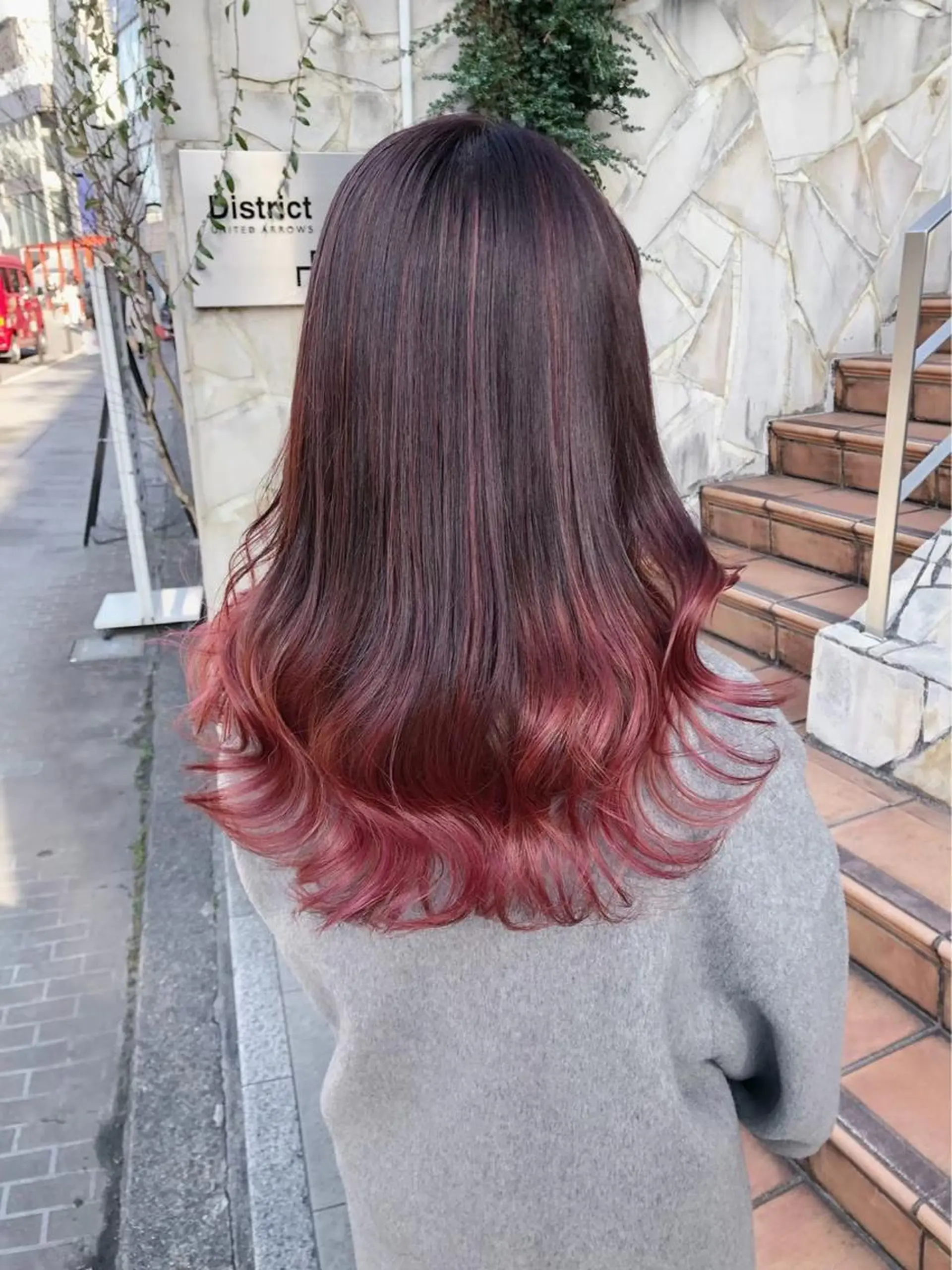 セミロング カラー ヘアカラー トリートメント ✨メンズ特化& ブリーチ特化Ryuのヘアスタイル