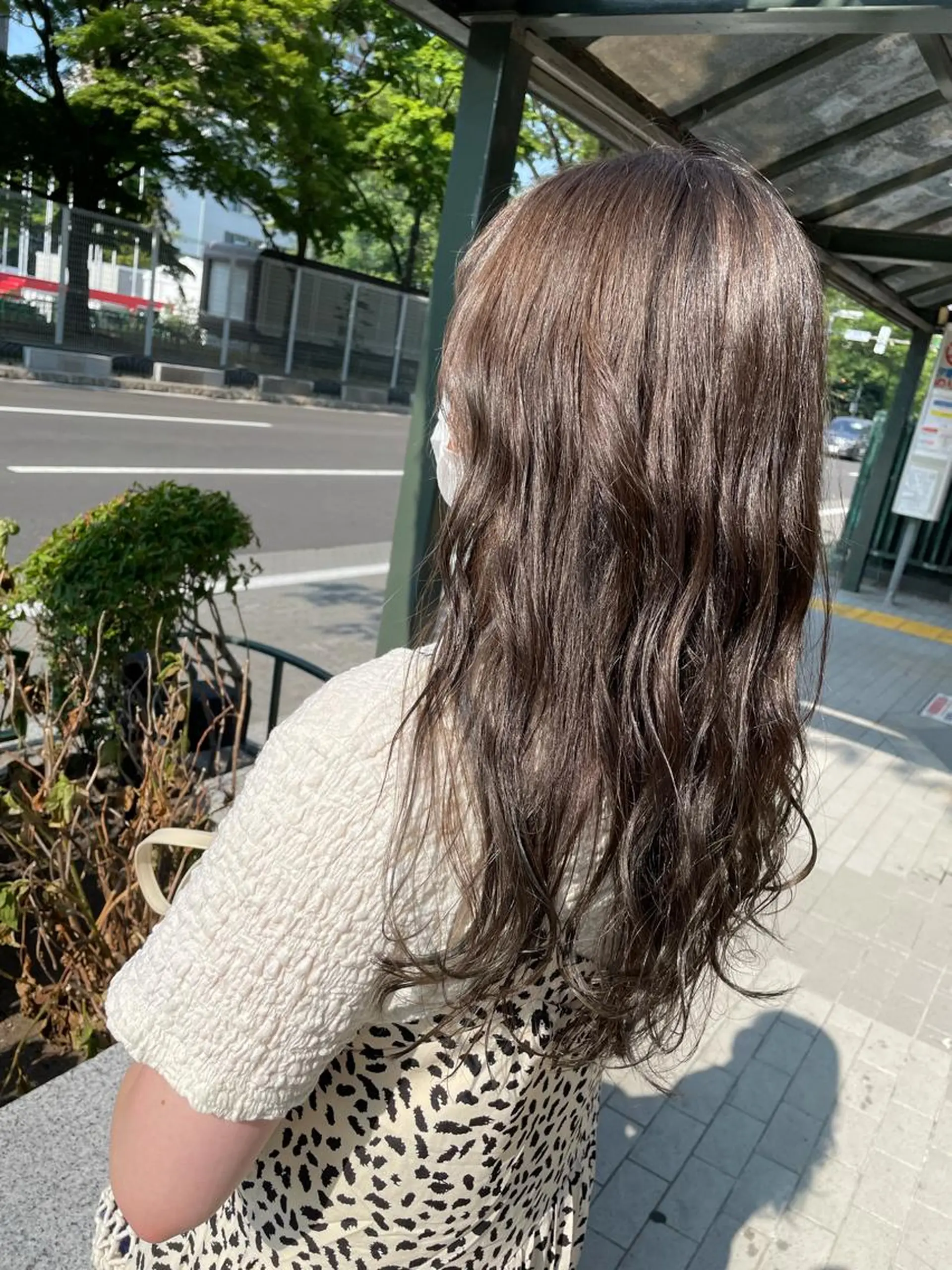 セミロング カラー アッシュ アッシュグレー 髪質改善美容室Lust所属・美容室Lust💚 嶋崎　鷹のヘアスタイル