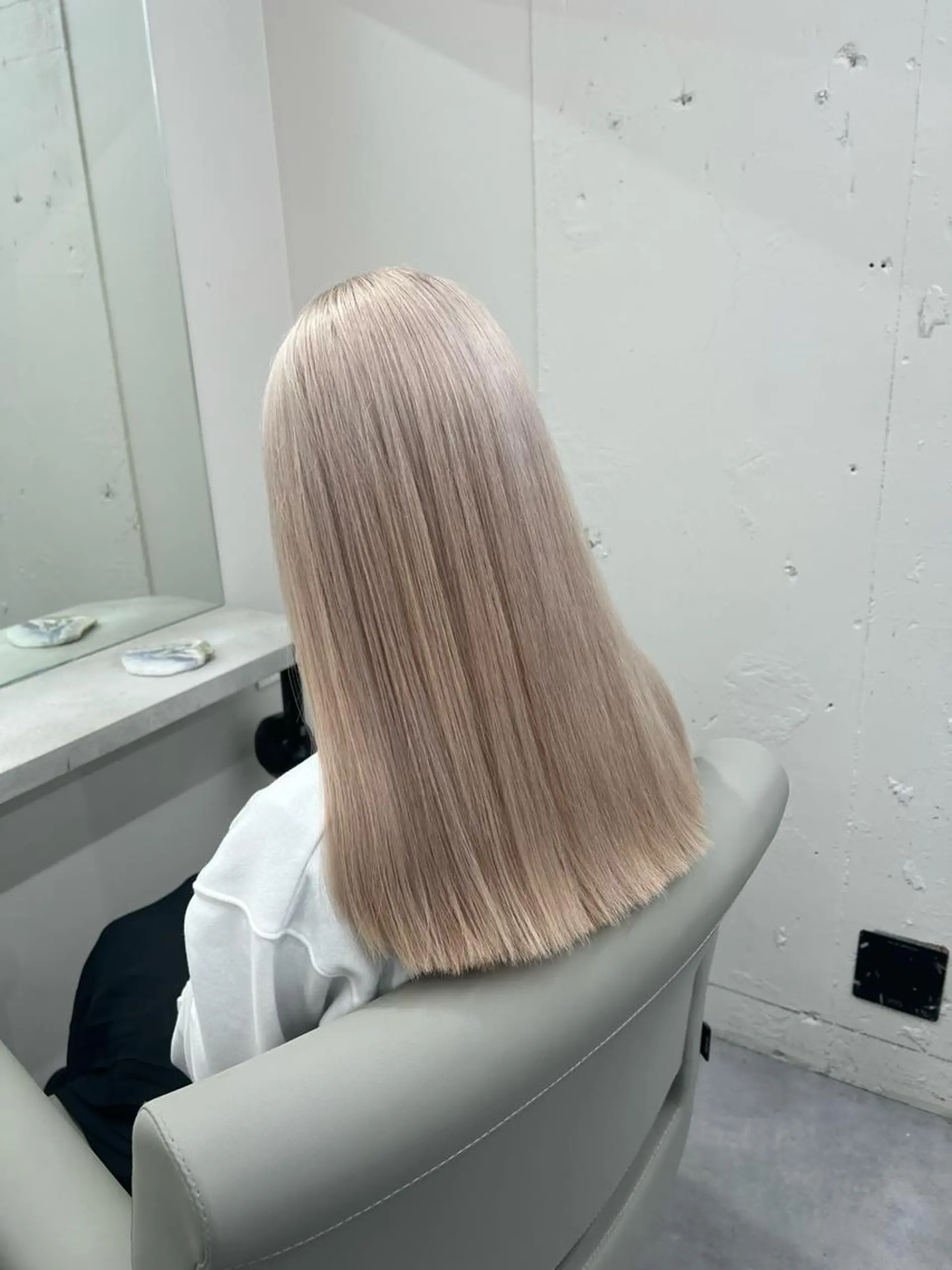 ロング カラー ヘアカラー トリートメント youres hair 髪質改善トリートメント&ヘッドスパ  新宿三丁目店【ユアーズヘア】所属・🦋透明感カラー 👑NODOKA🦋のヘアスタイル