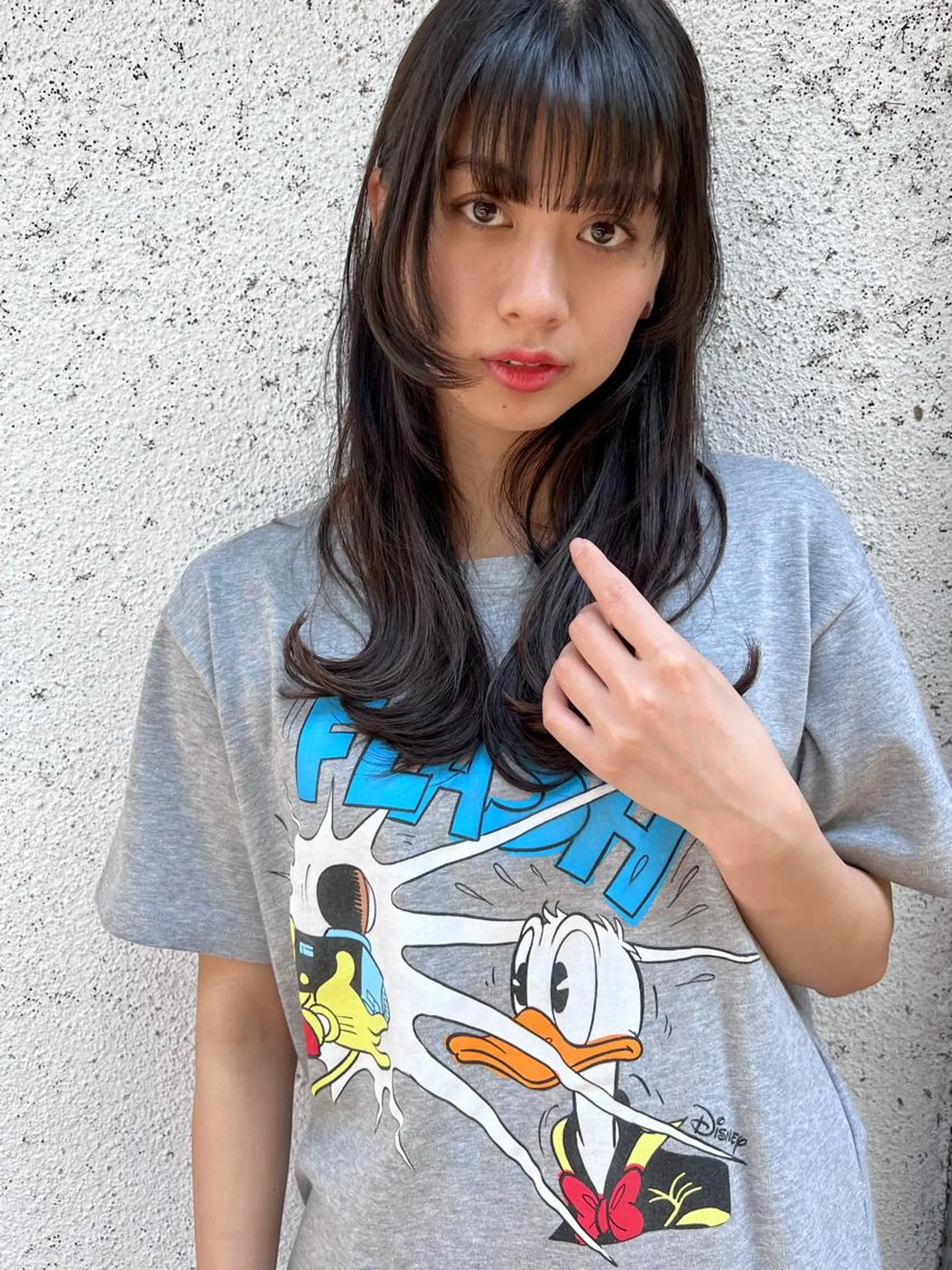 セミロング カラー メンズカットグラデー ションカラー/ケイゴのヘアスタイル