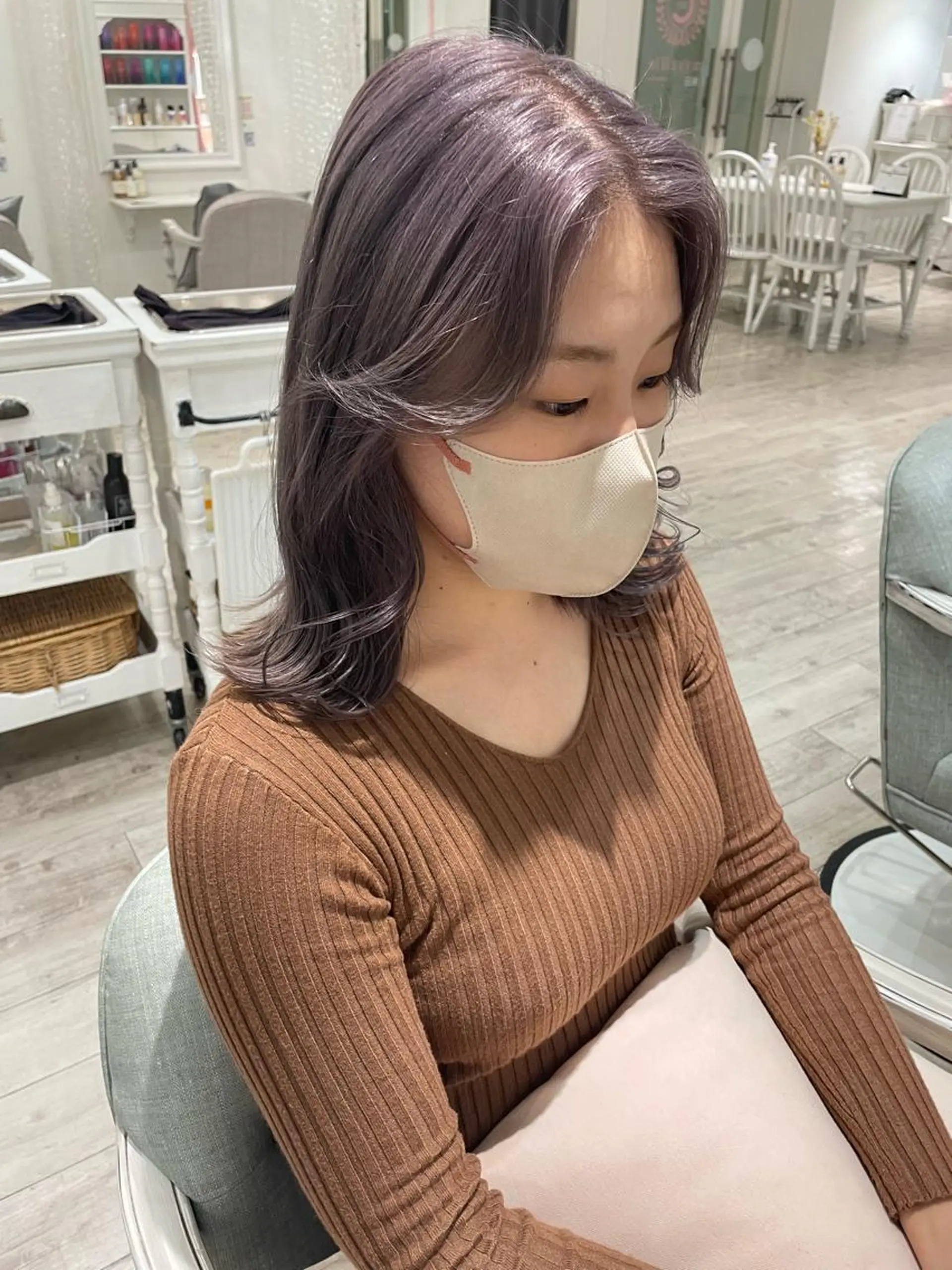 ミディアム miyu /大阪美容室のヘアスタイル