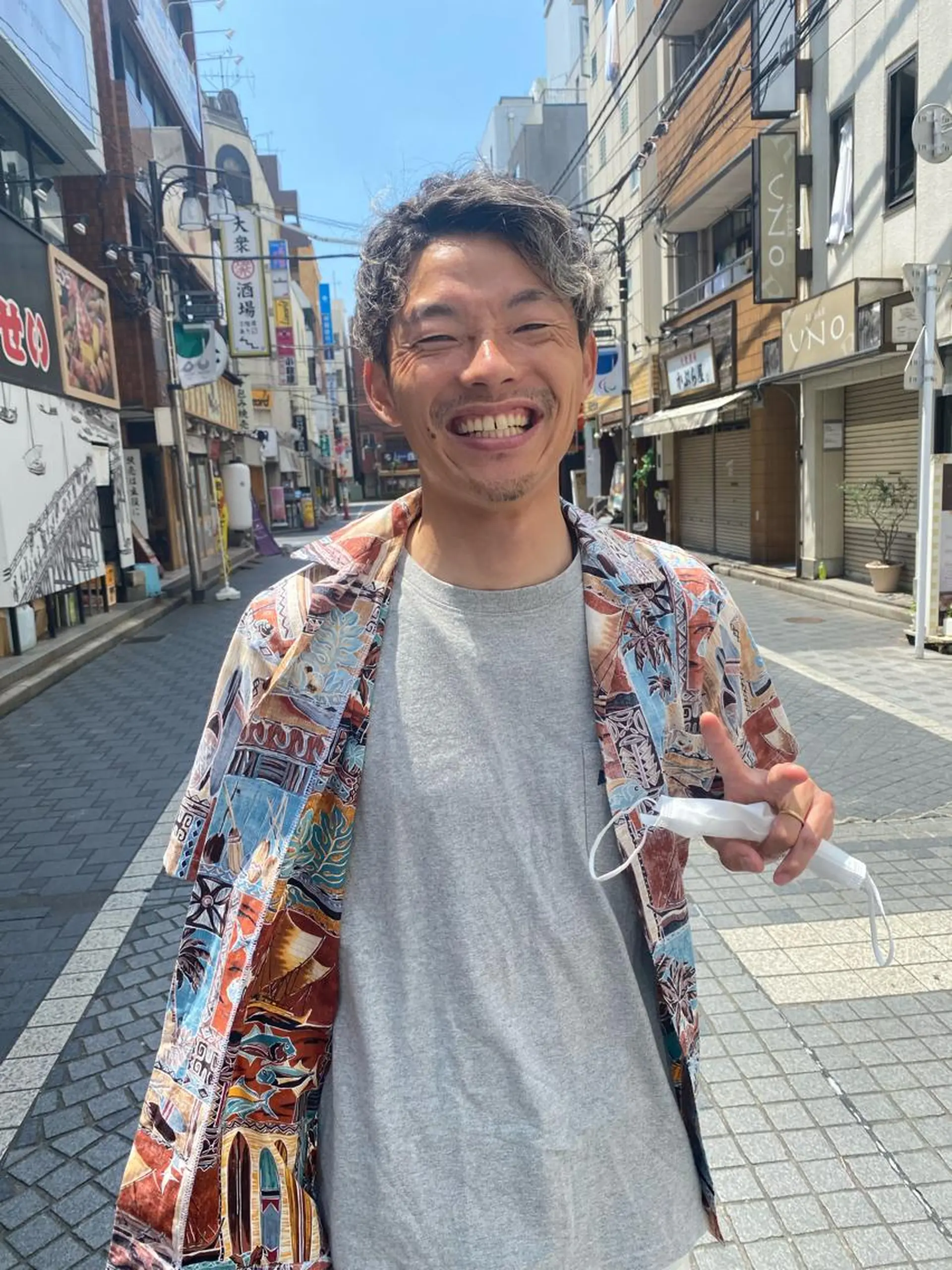 ミディアム メンズ XENA表参道 MIKUのヘアスタイル