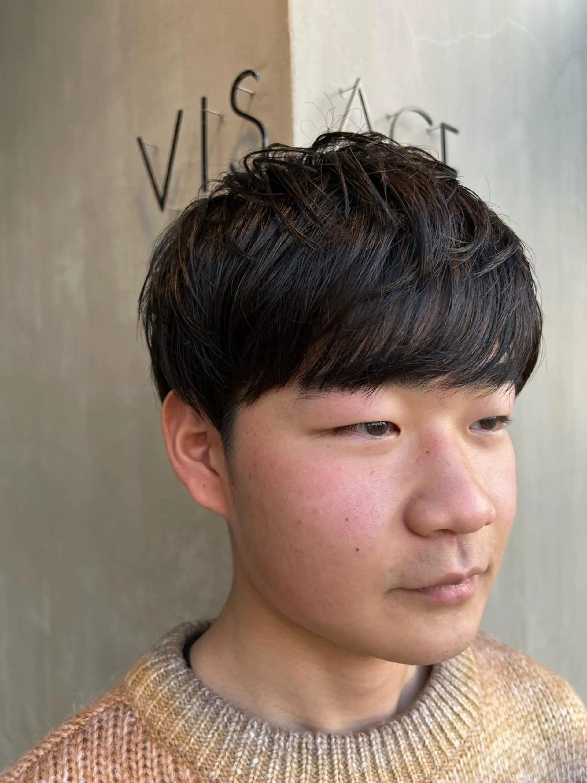 メンズ マッシュ カット ヘッドスパ いぐちしょうた🫧 VISAGEbaskのヘアスタイル