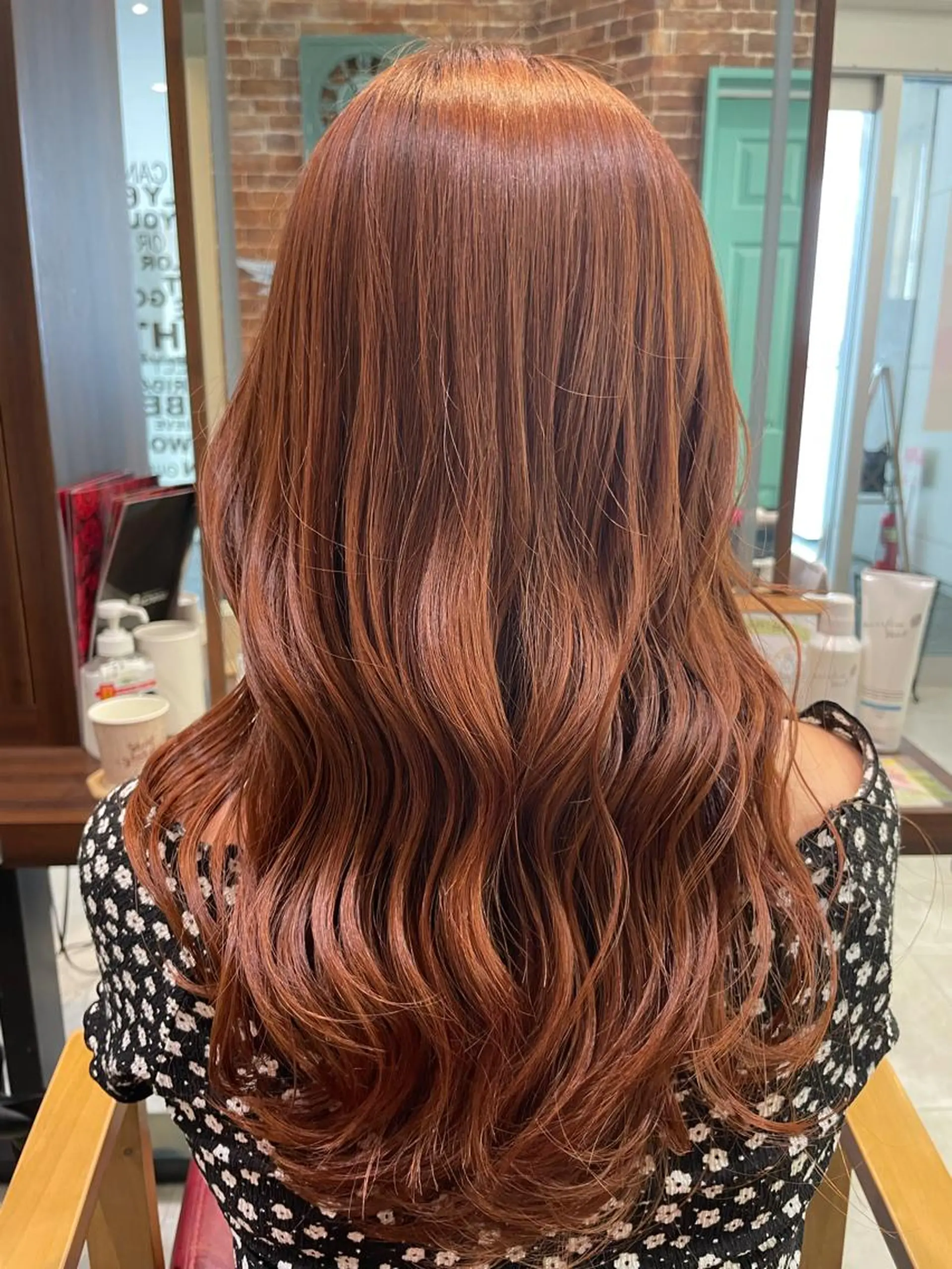 ロング カラー 髪質改善/縮毛矯正 ツヤ髪🩷さつきのヘアスタイル