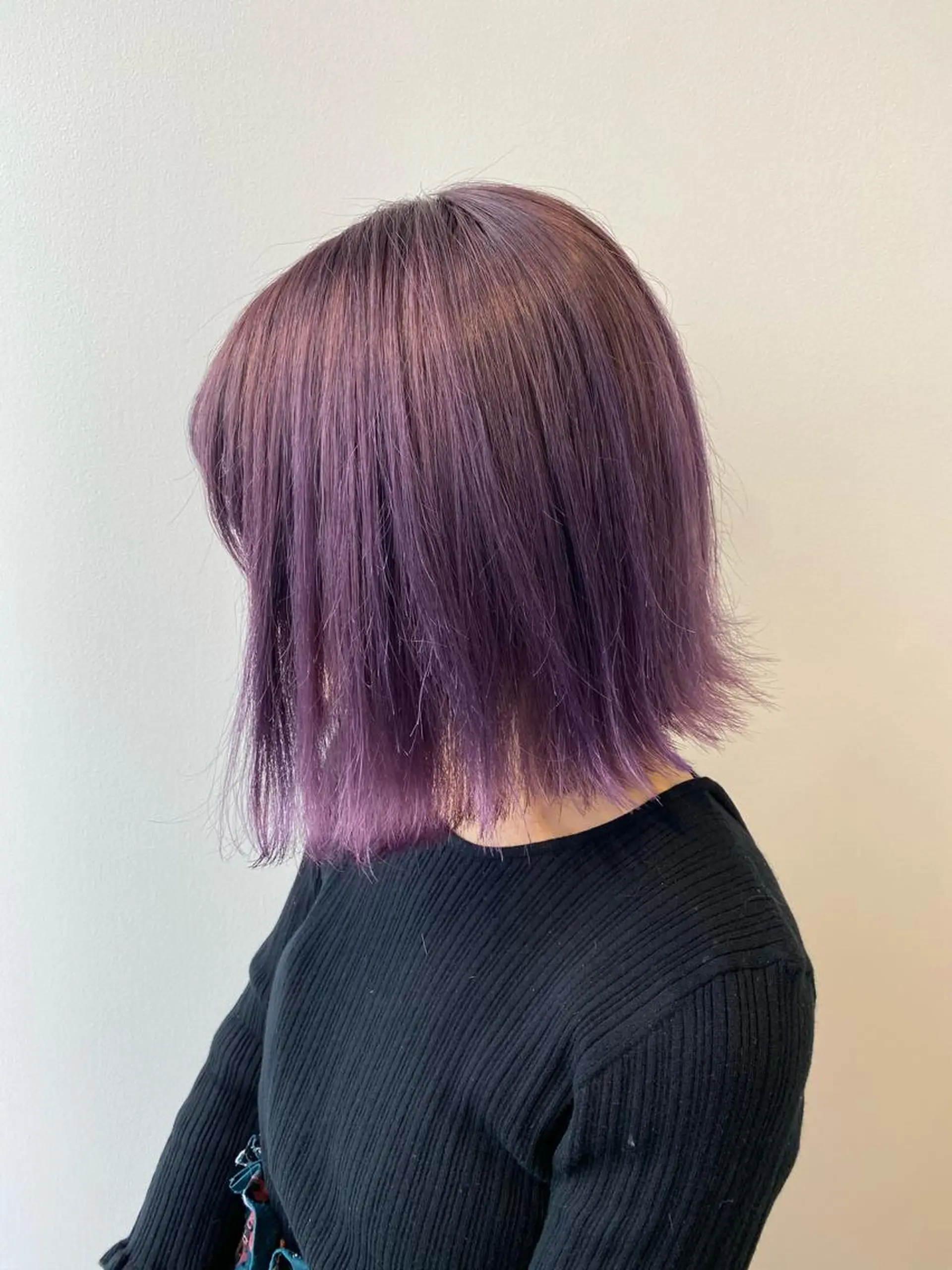 ミディアム カラー ヘアアレンジ 【艶髪×韓国風】 毛流れ職人 RYOのヘアスタイル