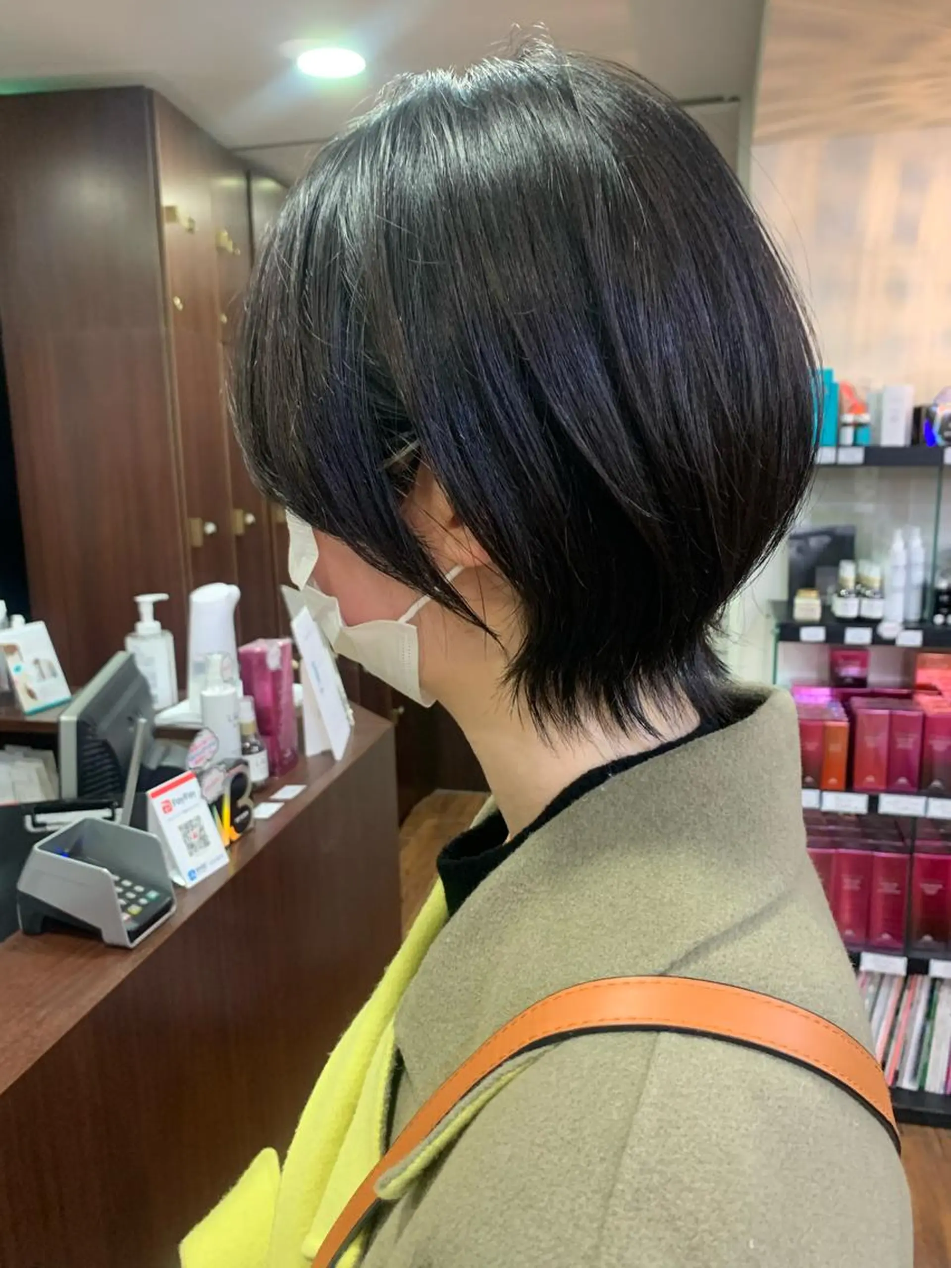 ショート 縮毛矯正/ショート/ レイヤー/畑中正敏のヘアスタイル