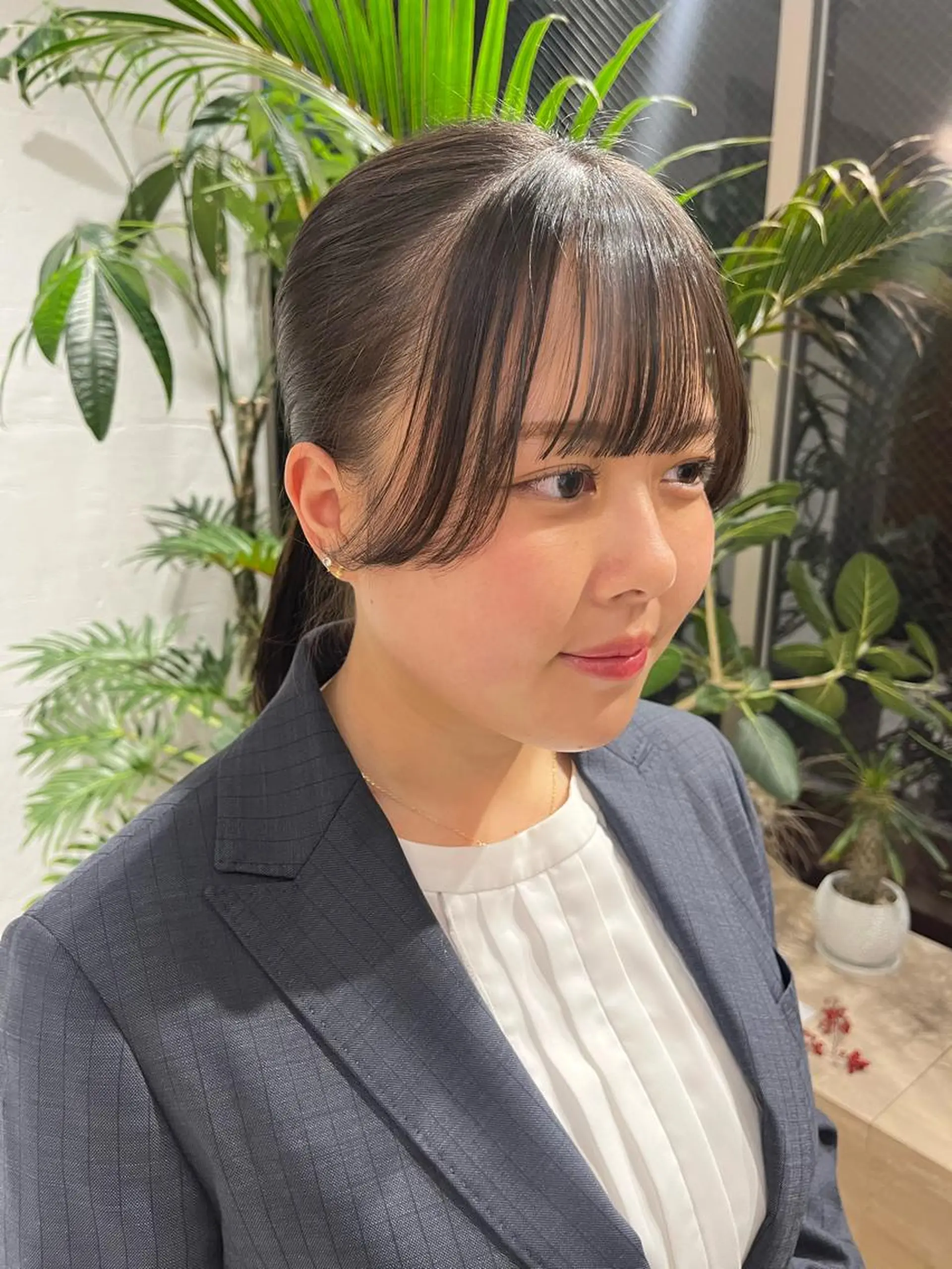 ミディアム カラー 🦖ミニボブ/ボブ /MOEKA🦕のヘアスタイル