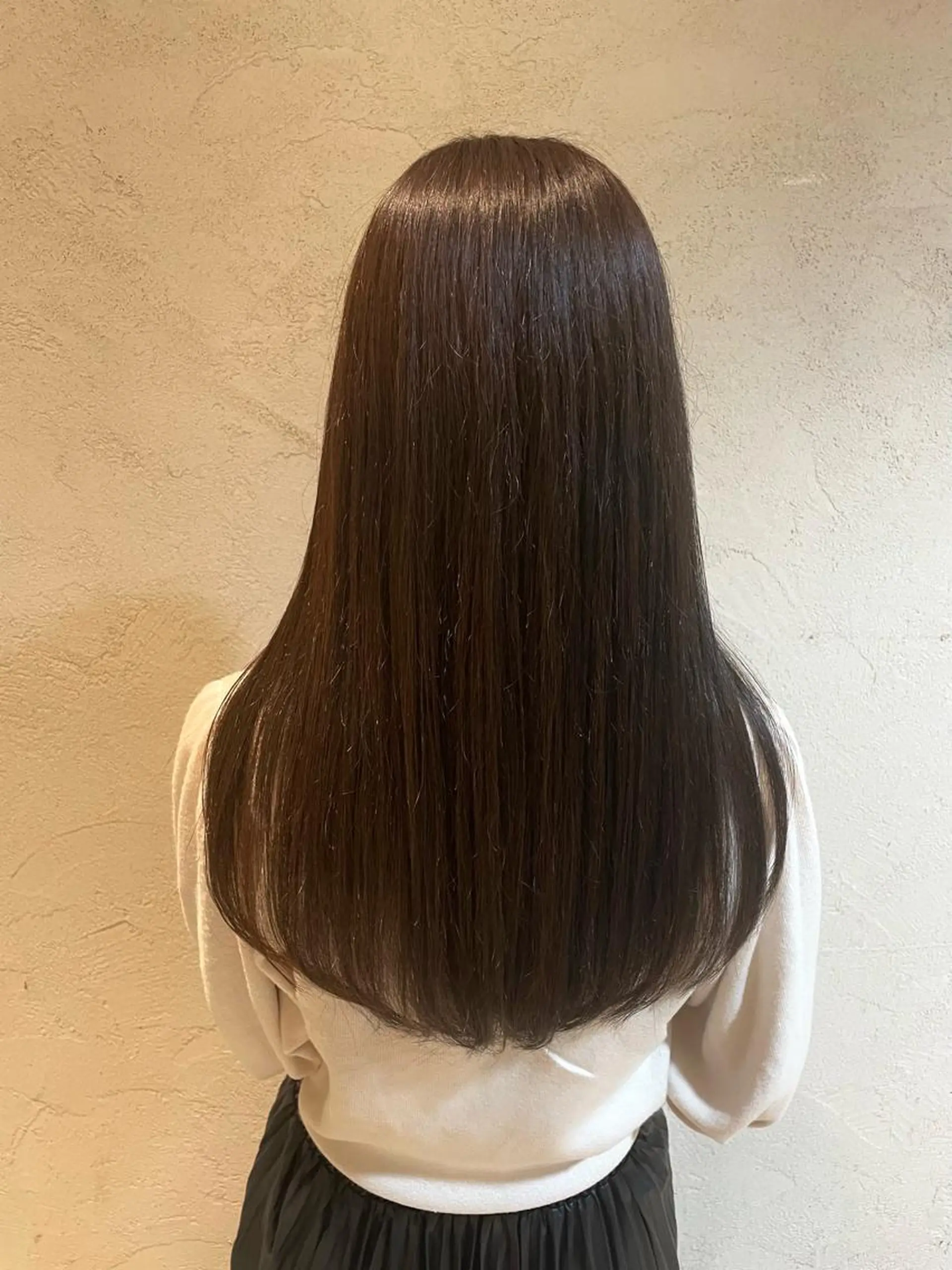 ロング カラー ueki ayaneのヘアスタイル