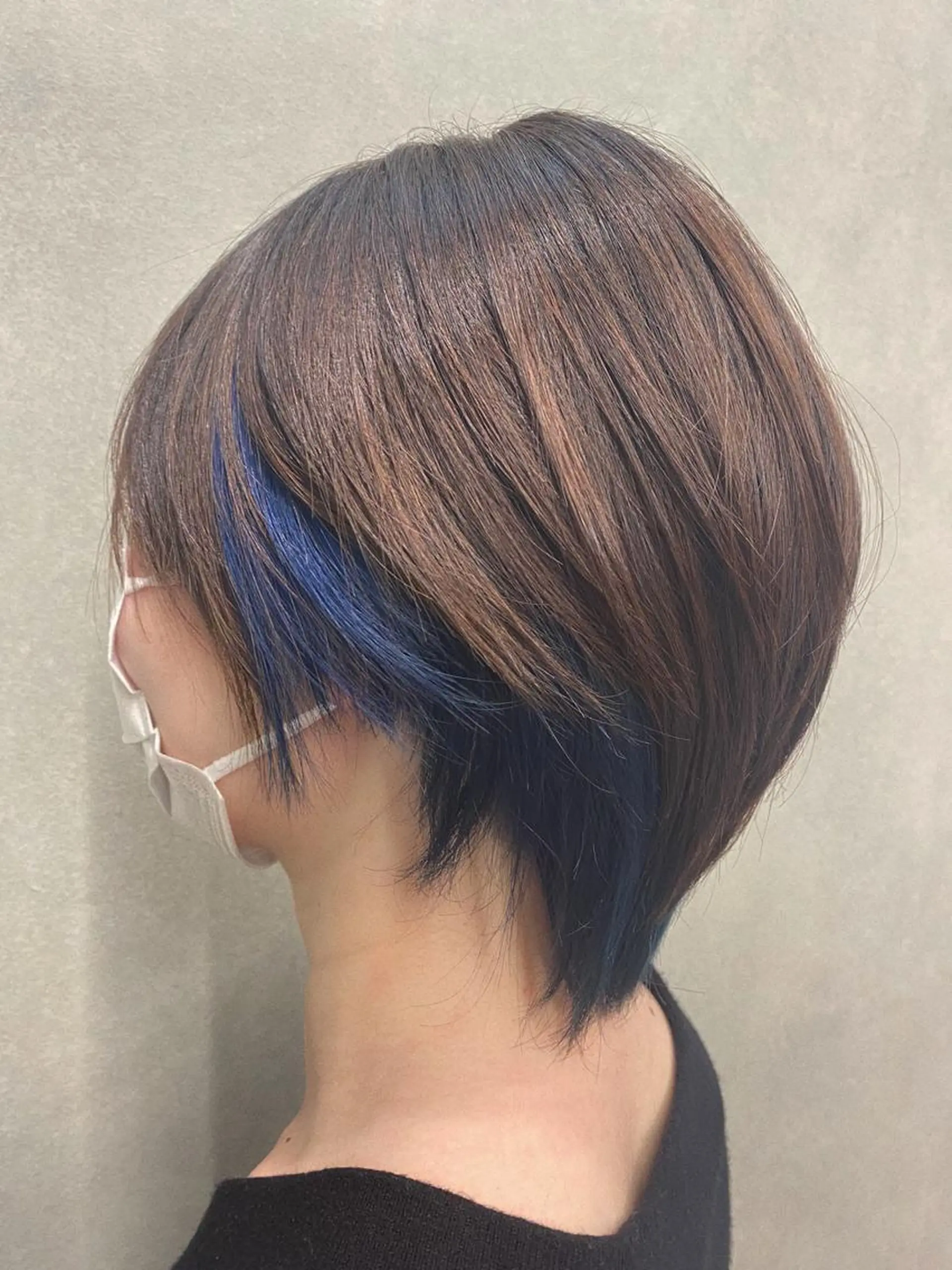 ショート カラー 🕶️佐藤 海李🐏のヘアスタイル