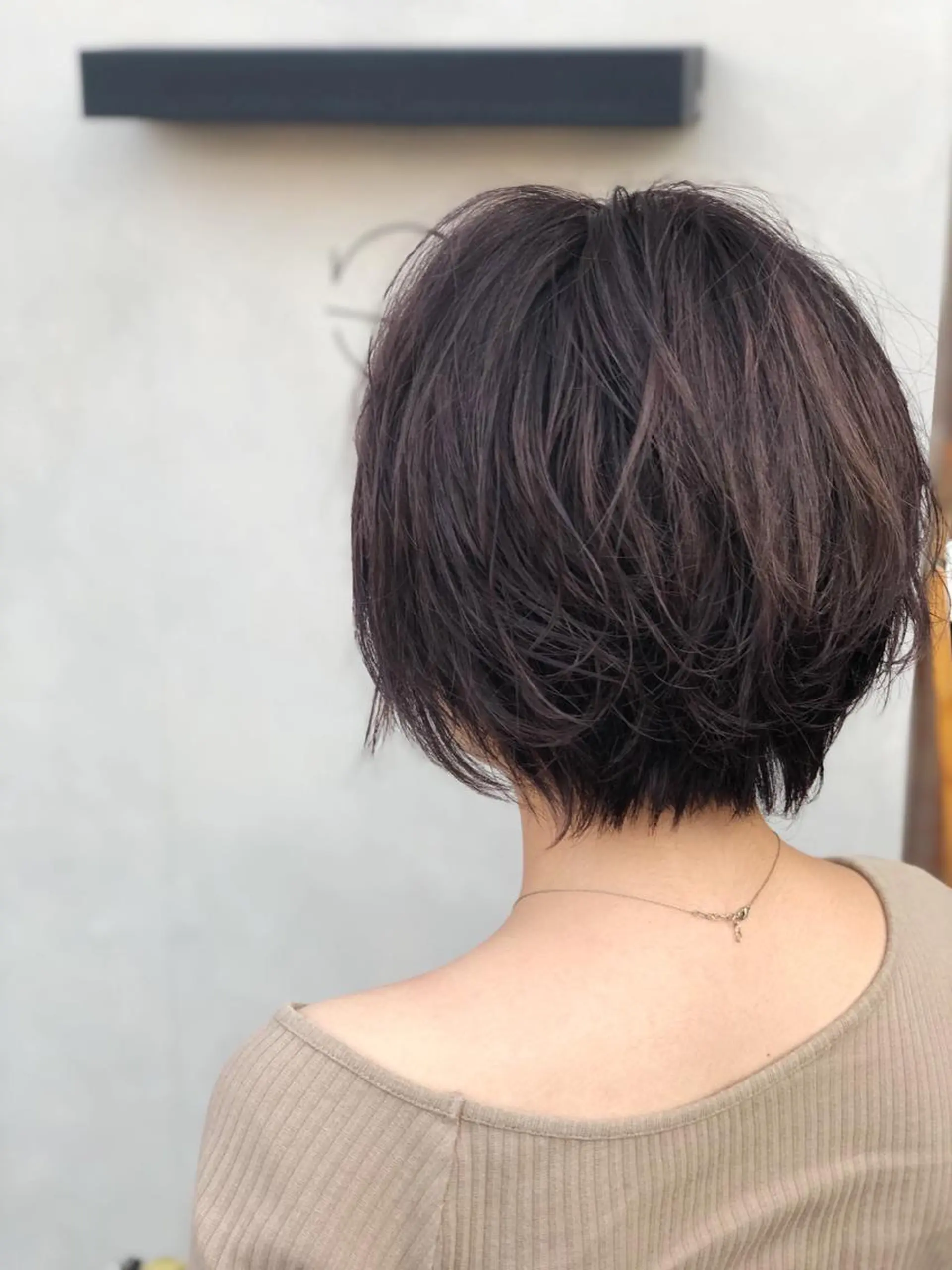 ショート カラー 当日予約🆗ショート /ハイライト/松本のヘアスタイル