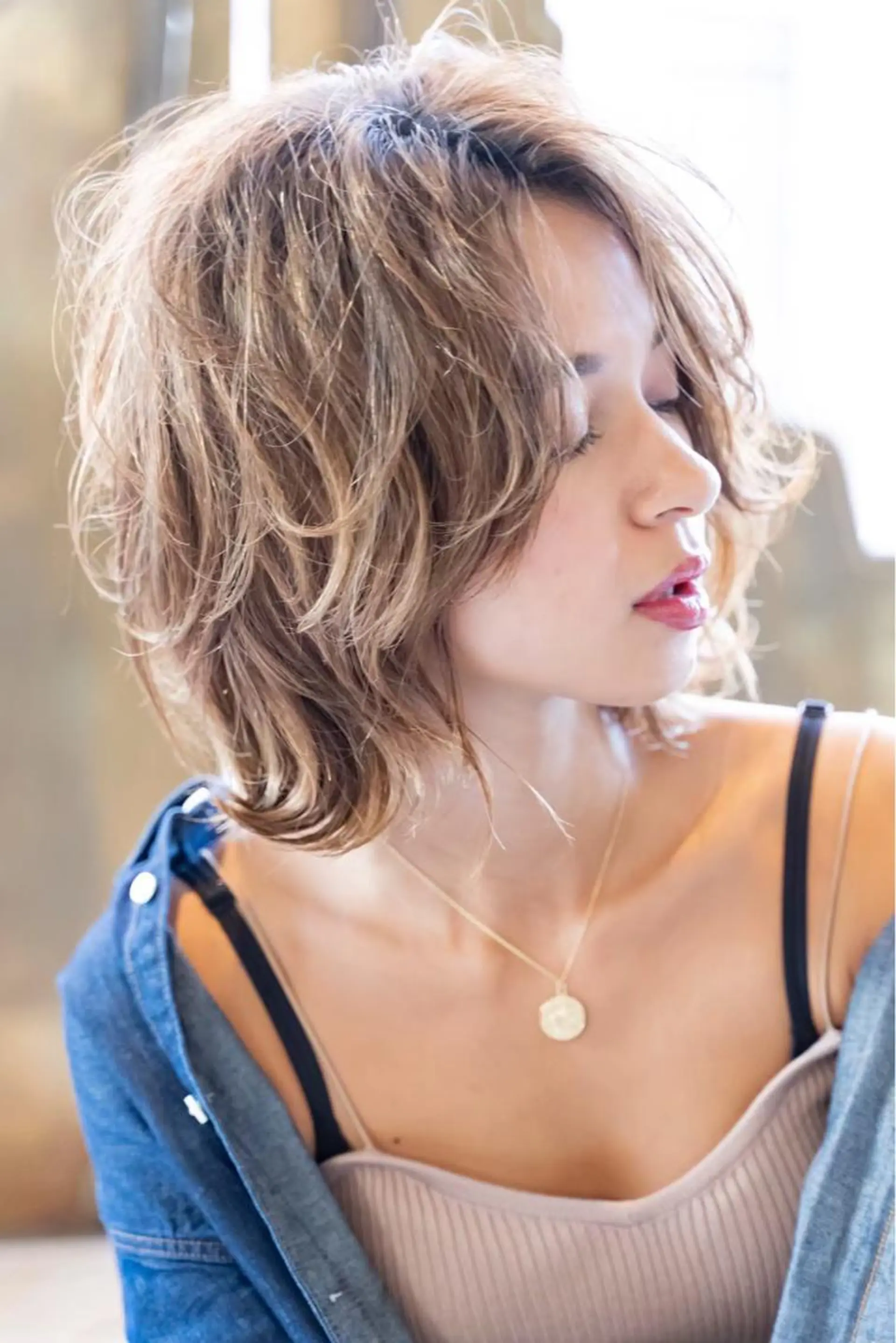 ミディアム カラー パーマ ヘアアレンジ メンズ キッズ ネイル マツエク・マツパ 韓国ヘア🫧 KAZUTOのヘアスタイル