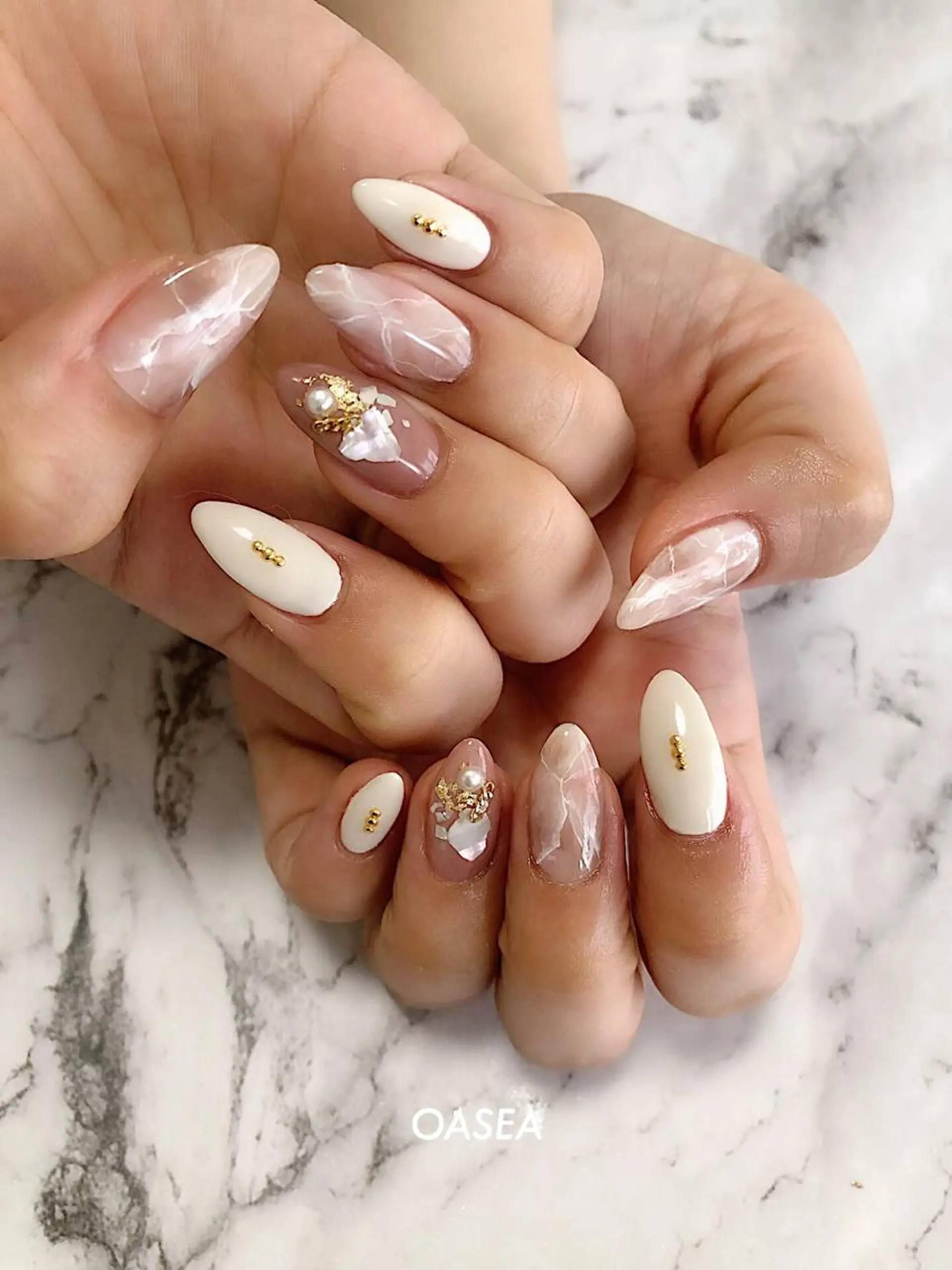 ネイル ハンドネイル 🌞💜 KAORI 🌴のネイルデザイン