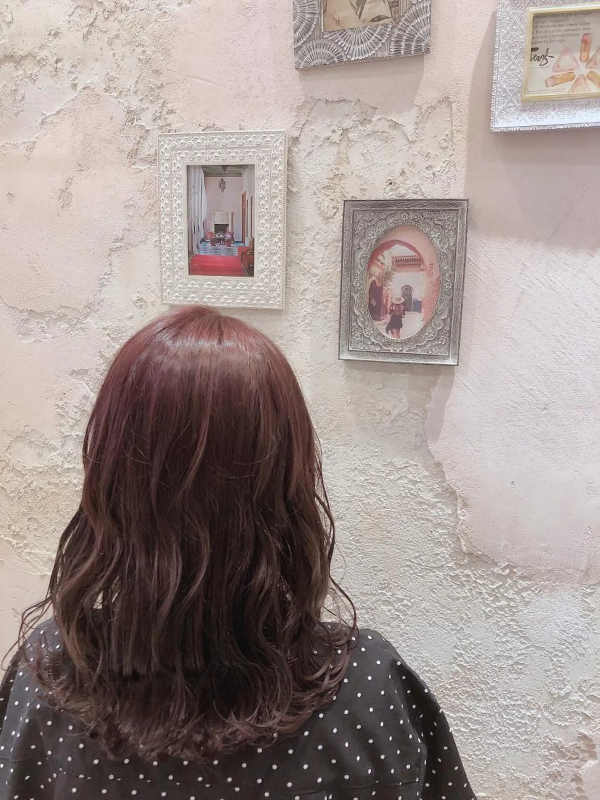 ミディアム カット ヘアカラー トリートメント 代表山口ひな 髪質改善のプロのヘアスタイル