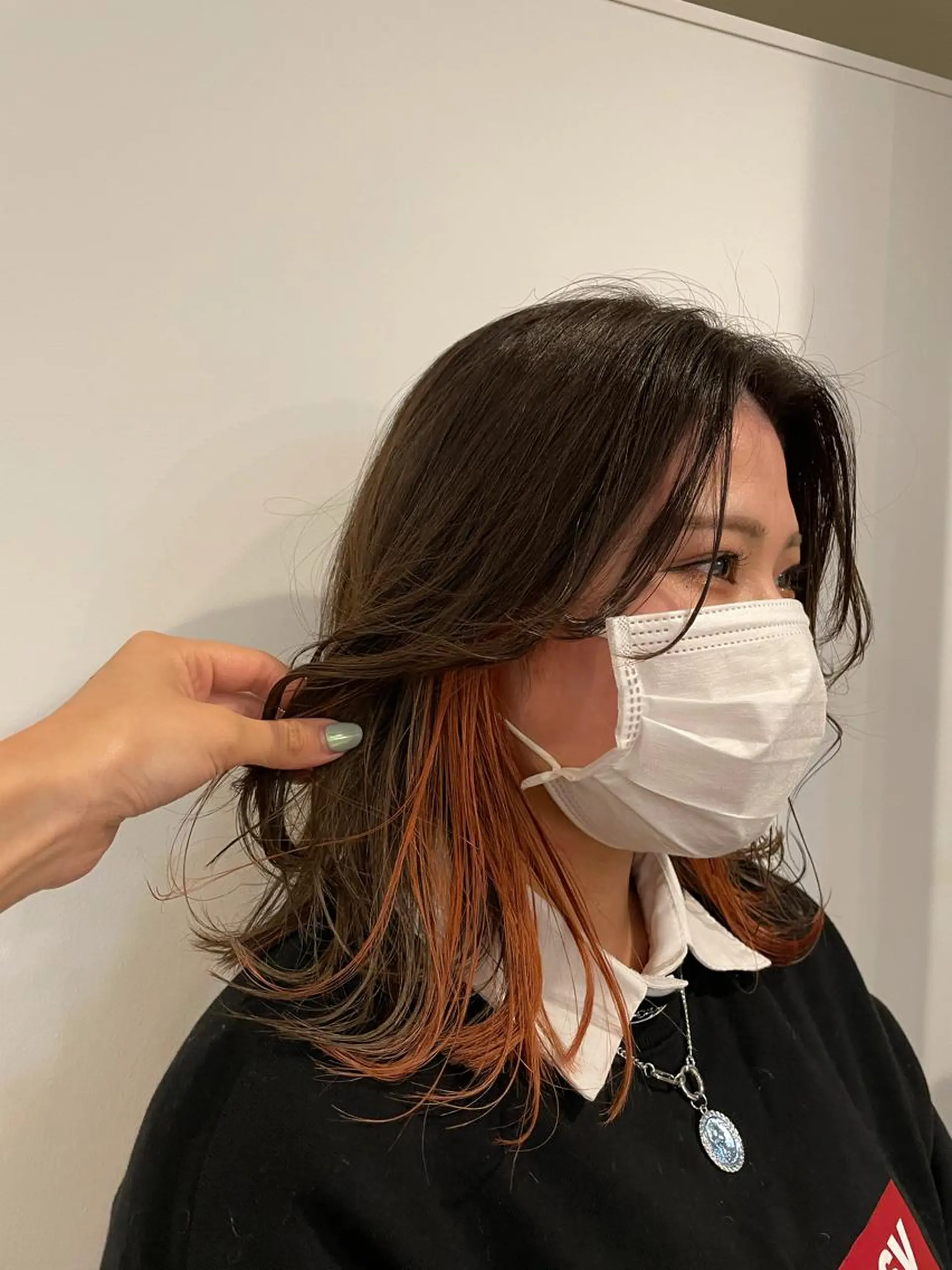 カラー 大迫 江梨のヘアスタイル