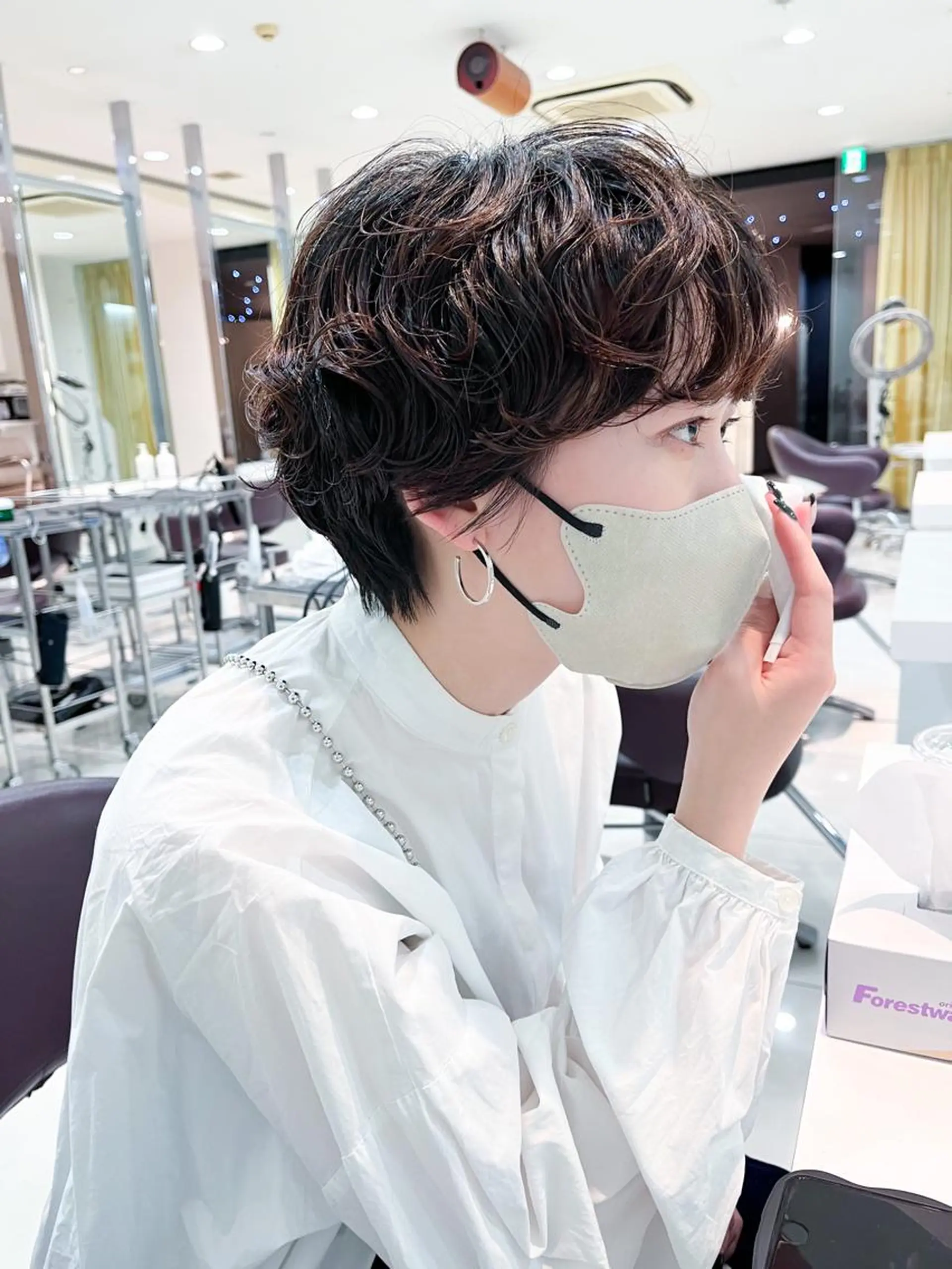 ショート パーマ ショートヘア 原宿パーマ kazuのヘアスタイル