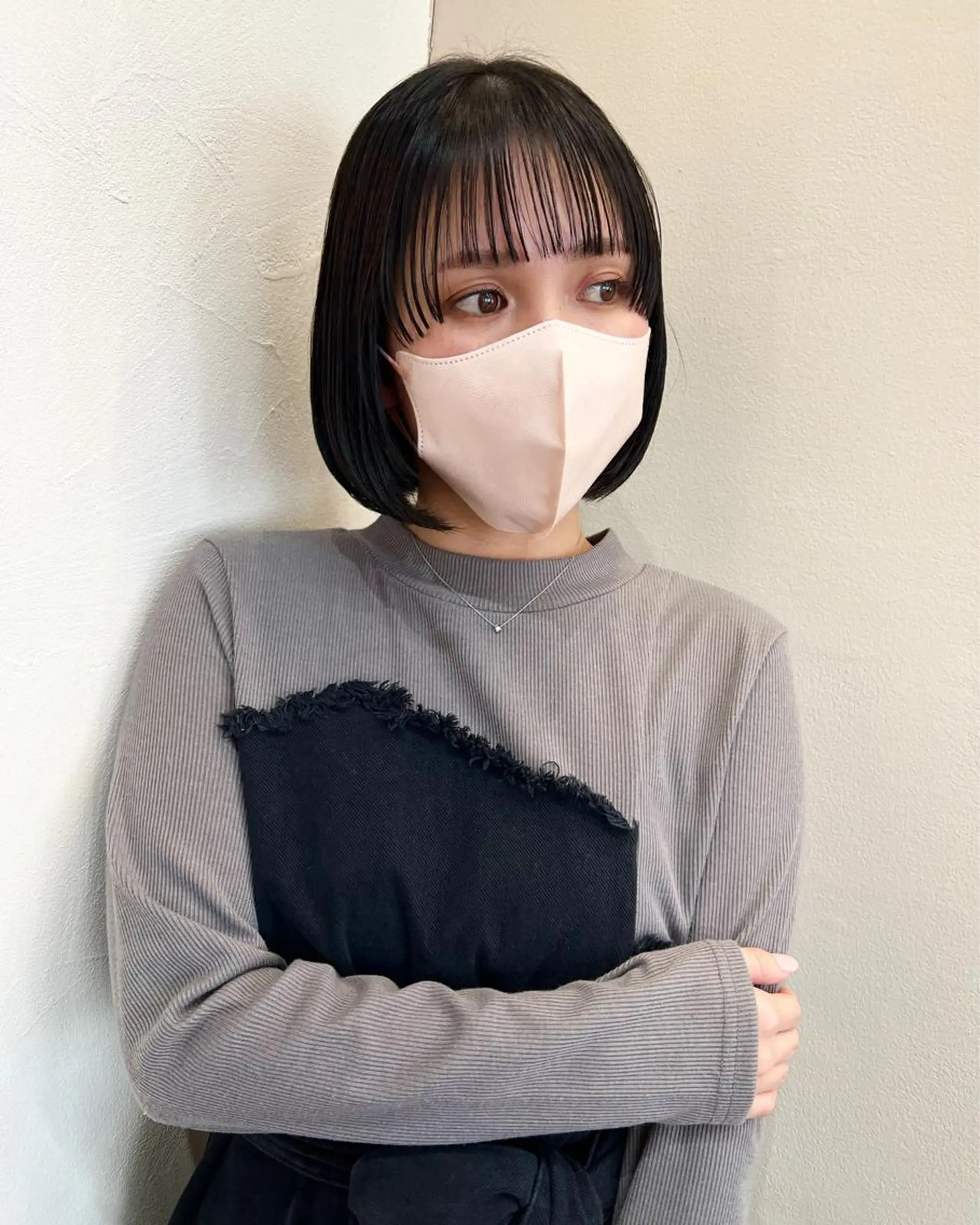 ショート 顔周りカット テトネ タカシのヘアスタイル