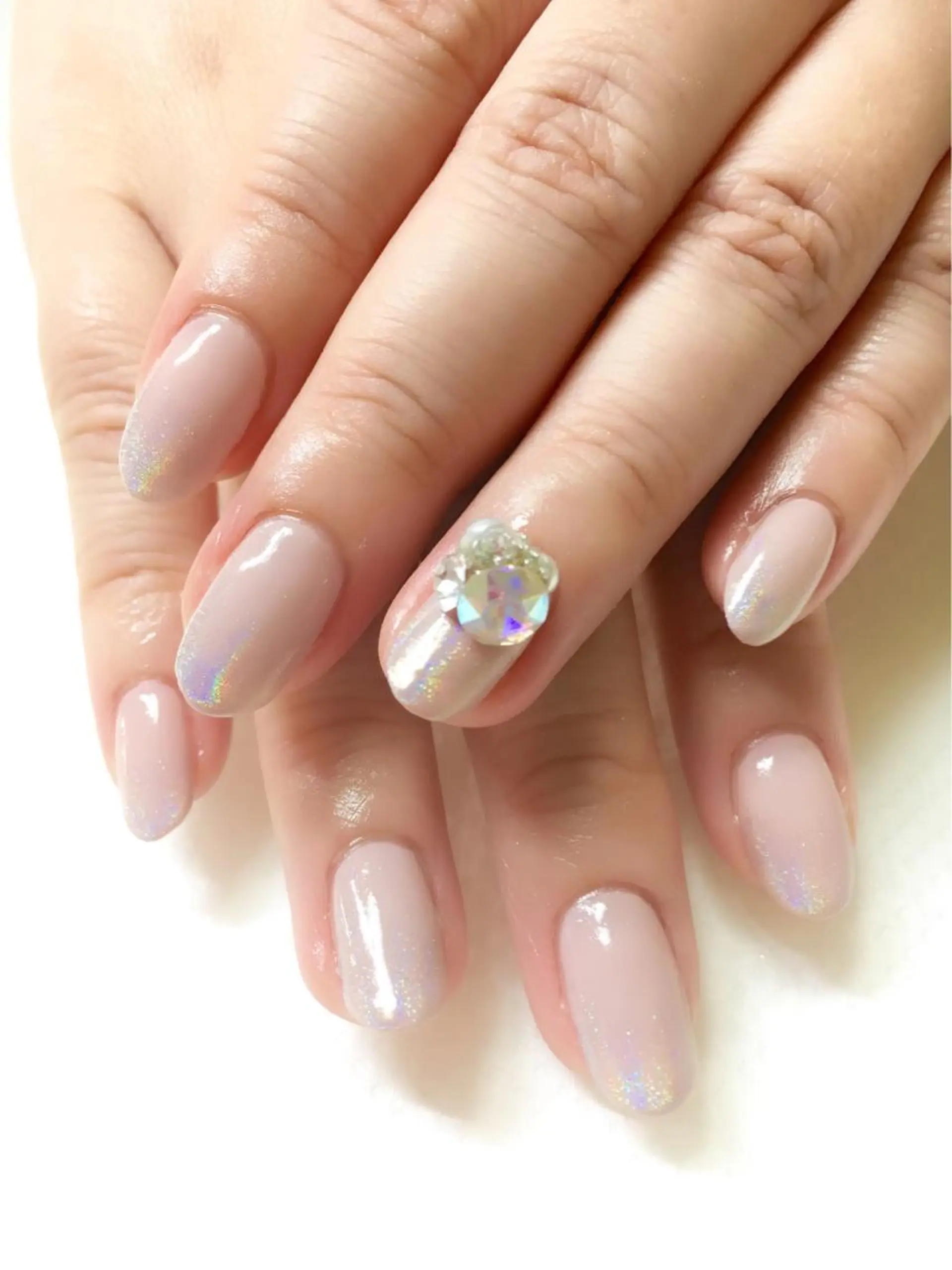 ネイル ワンカラーネイル clover nailのネイルデザイン