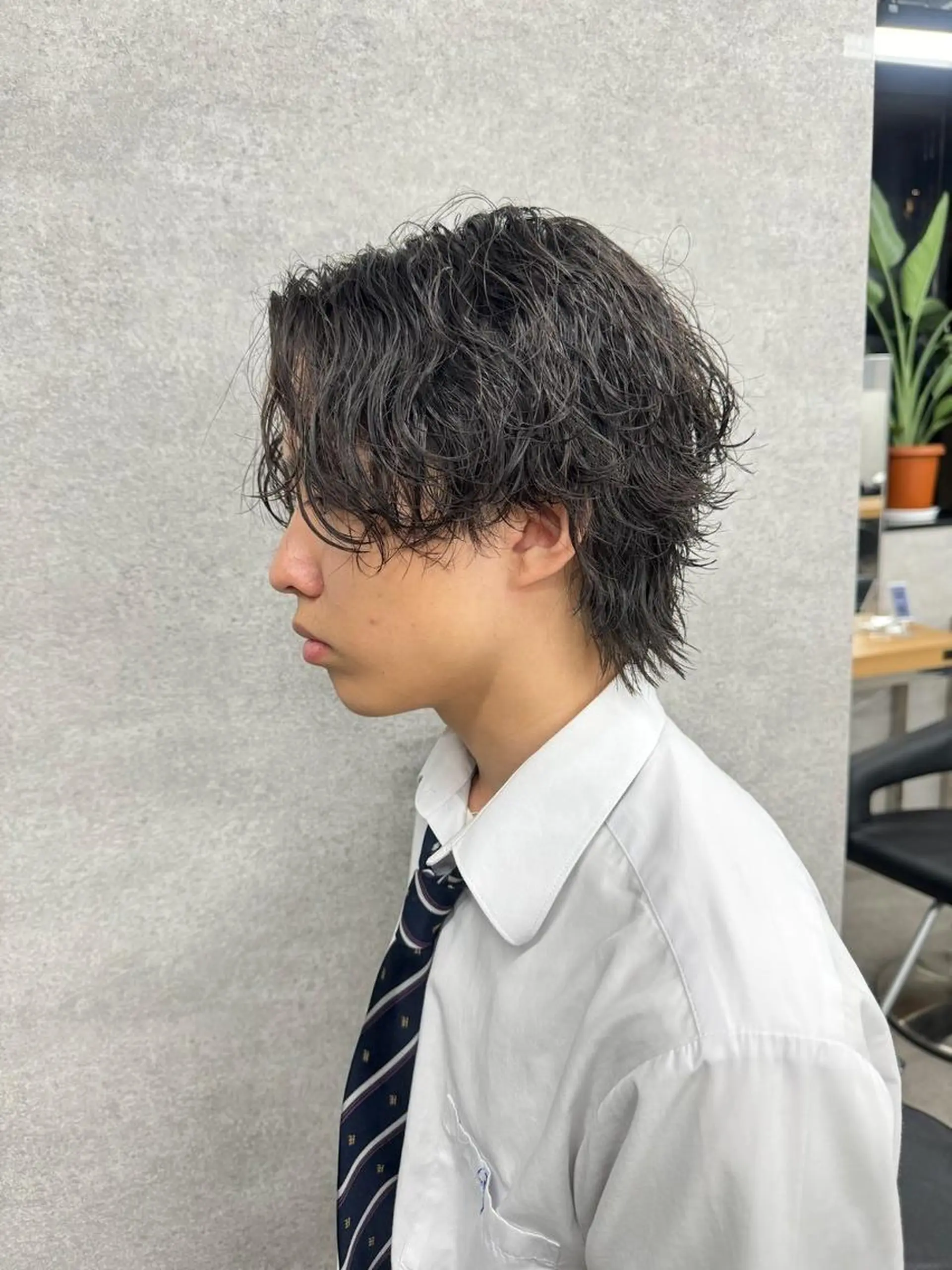 メンズ パーマ メンズ特化美容師 💠チナツのヘアスタイル